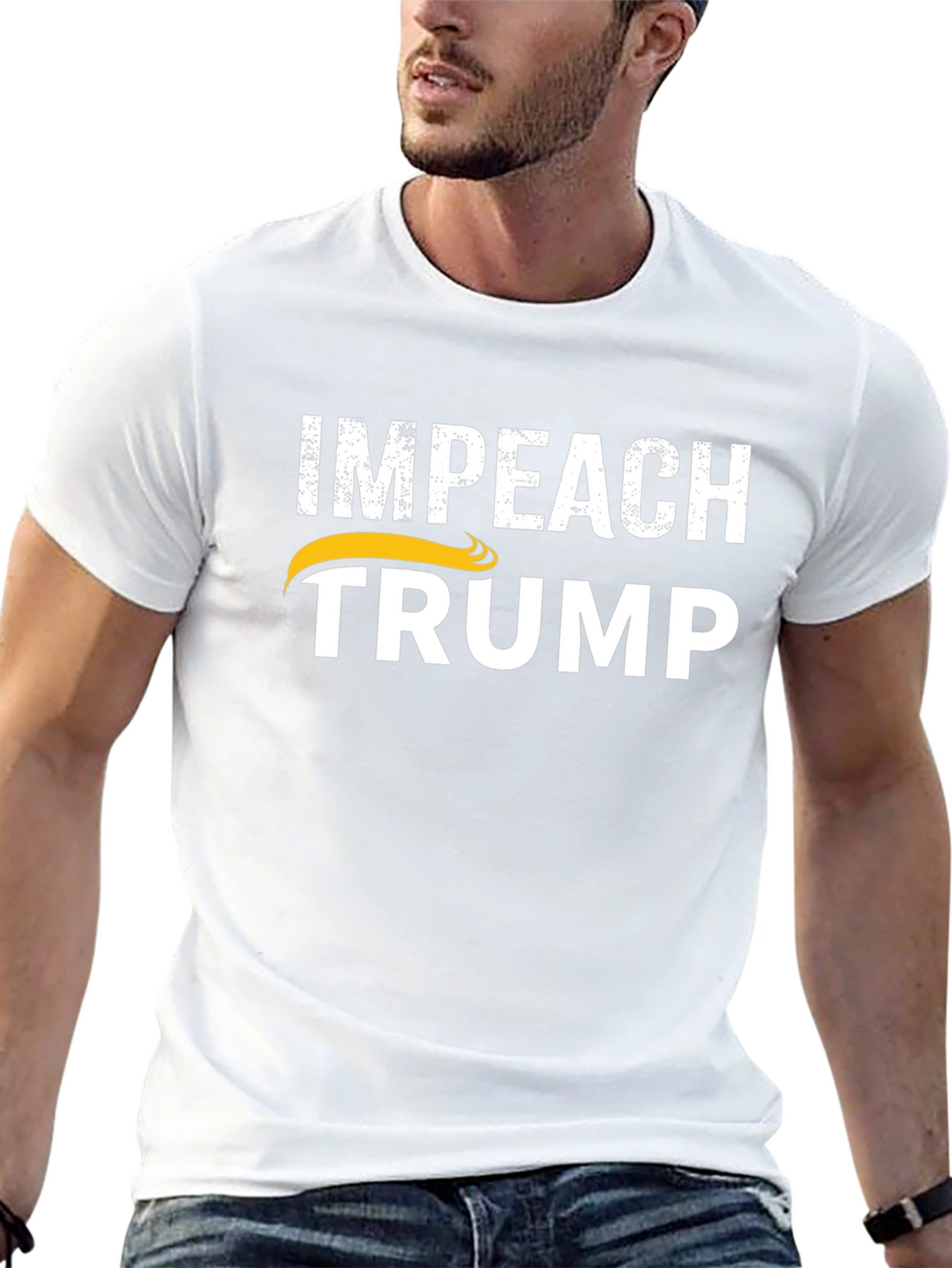 Impeach Trump Political Statement T-Shirt