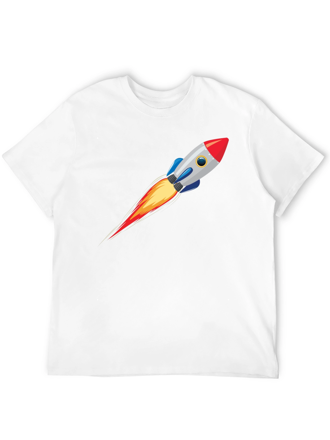 Rocket Launch Graphic Tee - Mens Black T-Shirt