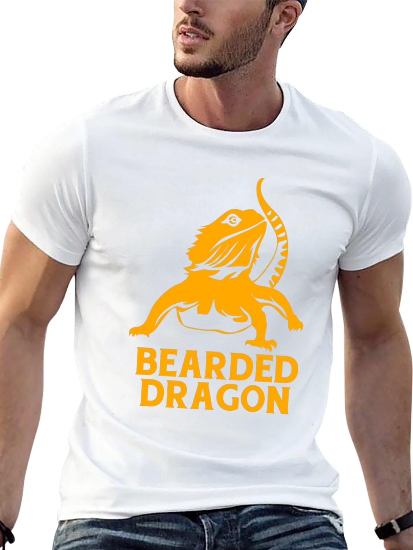 Bearded Dragon Graphic Tee - Cool Reptile Lover Gift!