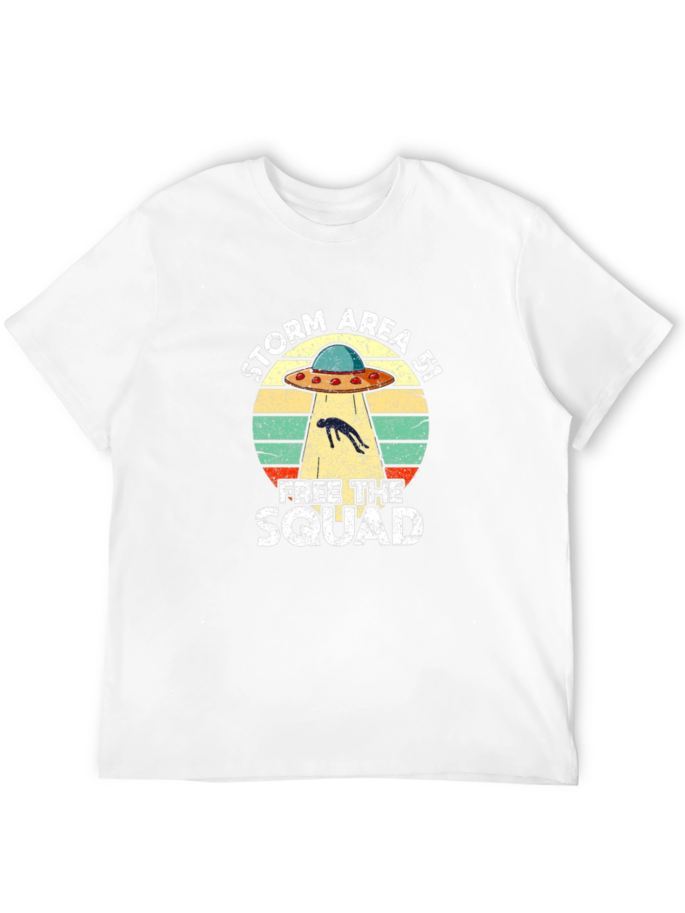 Storm Area 51 UFO Graphic T-Shirt