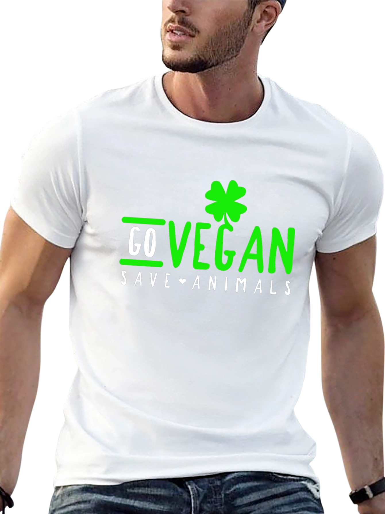 Go Vegan Save Animals T-Shirt