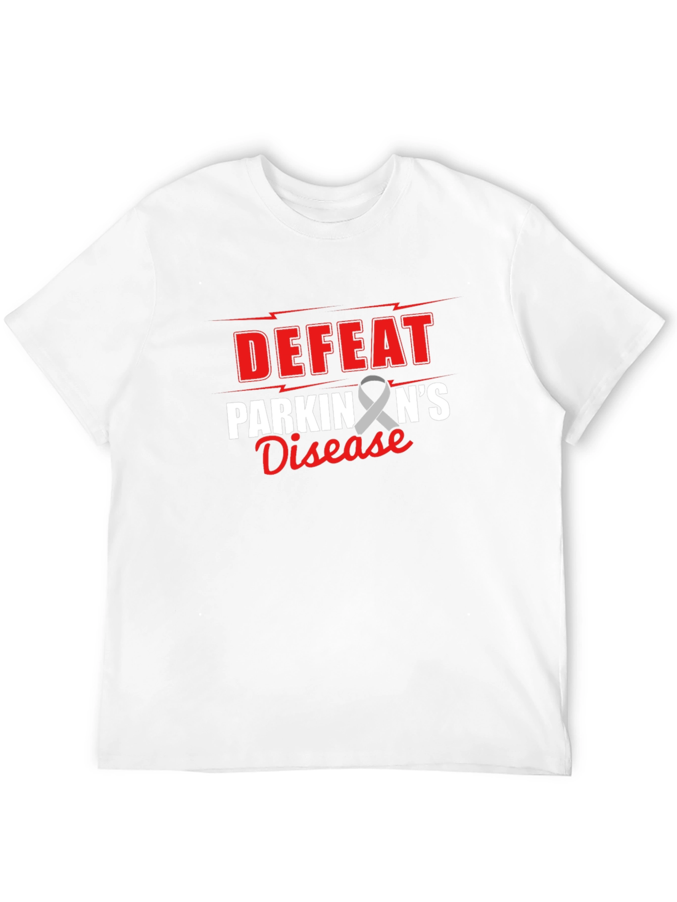 Defeat Parkinsons Disease T-Shirt - Awareness Tee