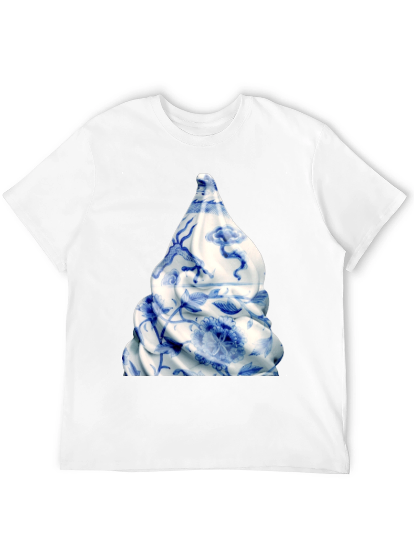 Porcelain Swirl Graphic T-Shirt