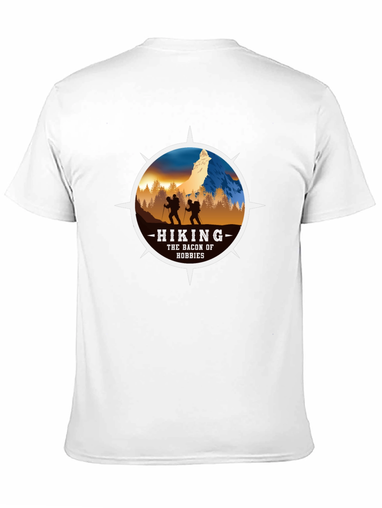 Hiking T-Shirt - The Bacon of Hobbies
