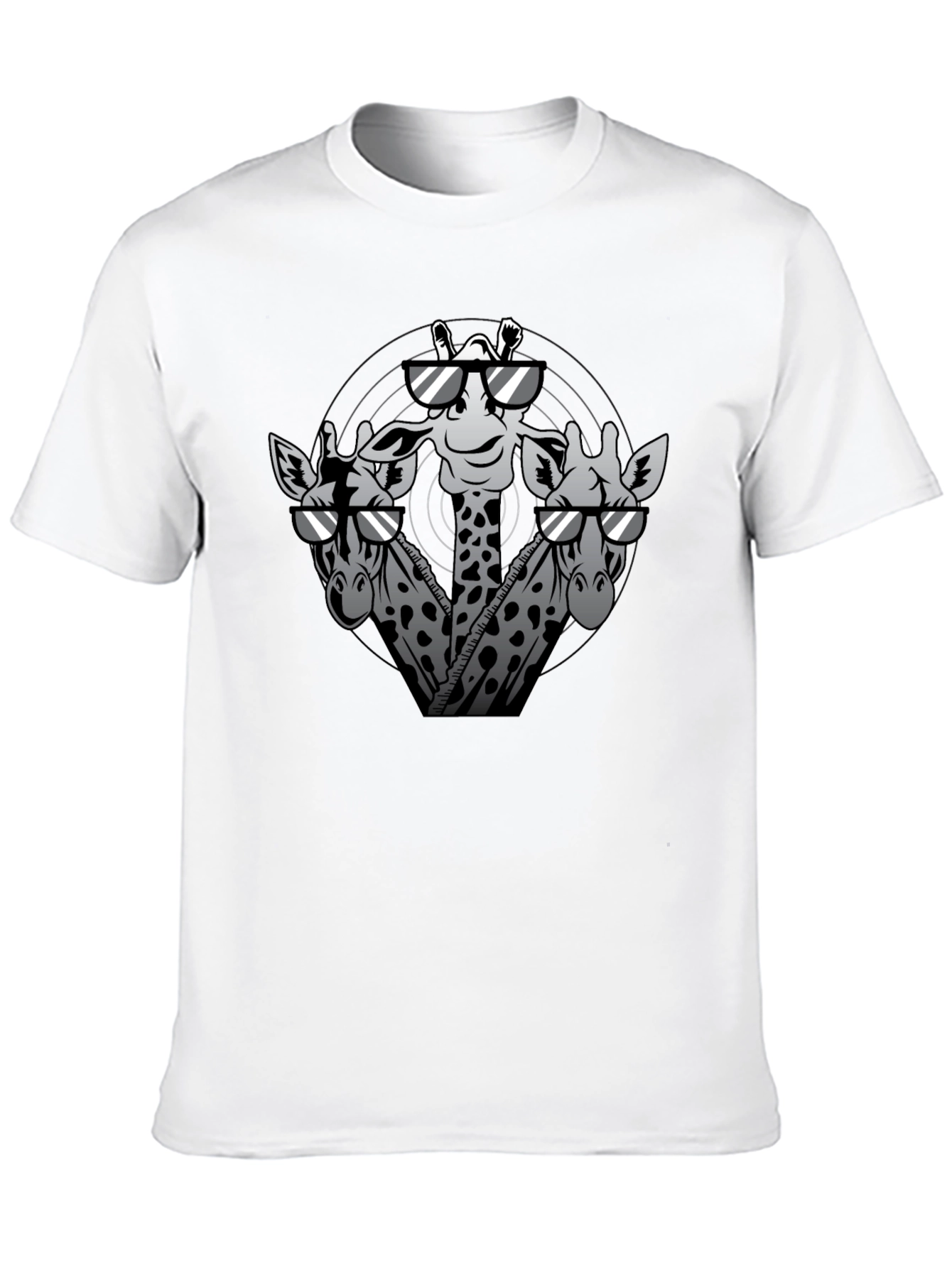 Giraffe Squad Graphic Tee - Cool & Quirky Style
