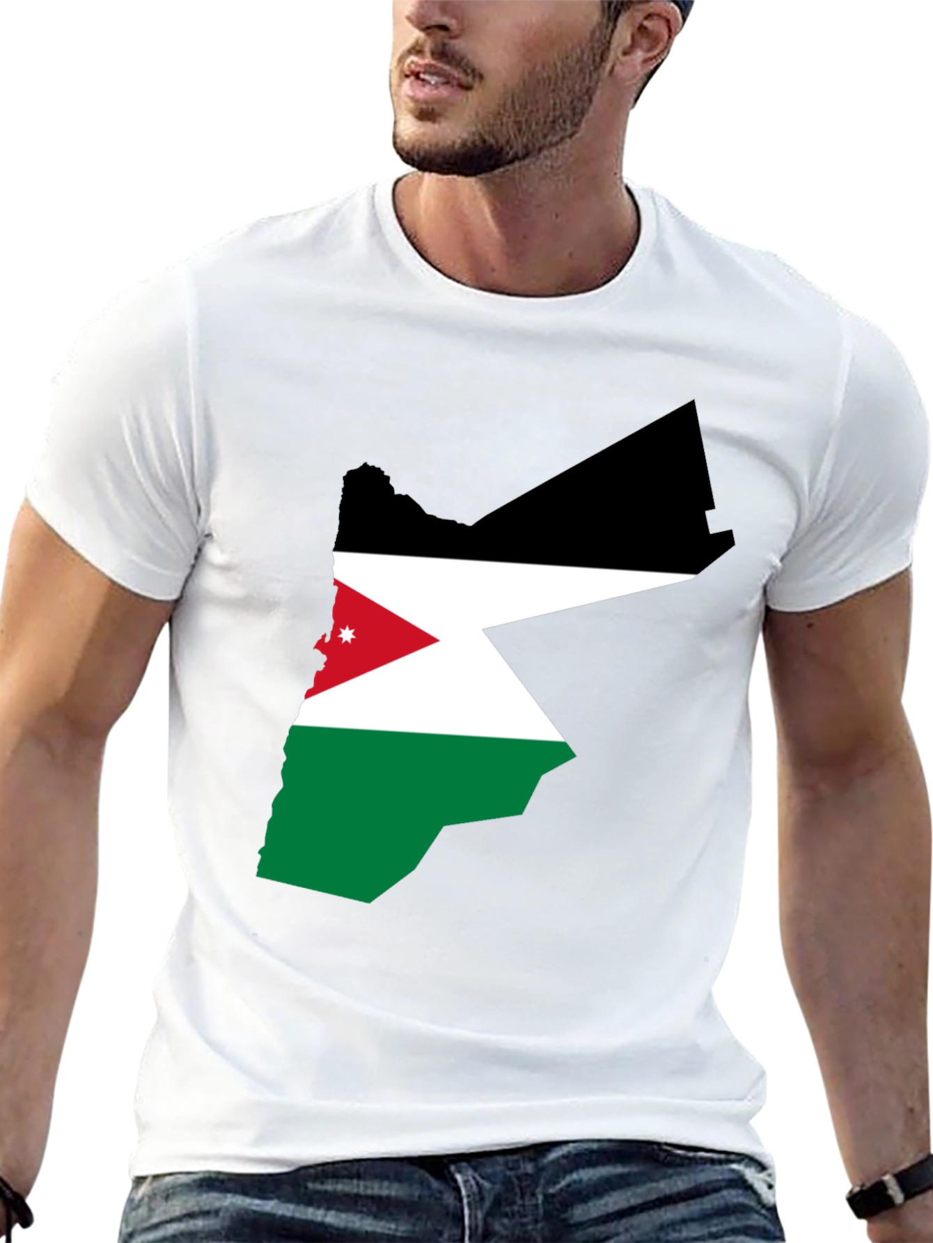 Jordan Flag T-Shirt - Patriotic Pride Tee