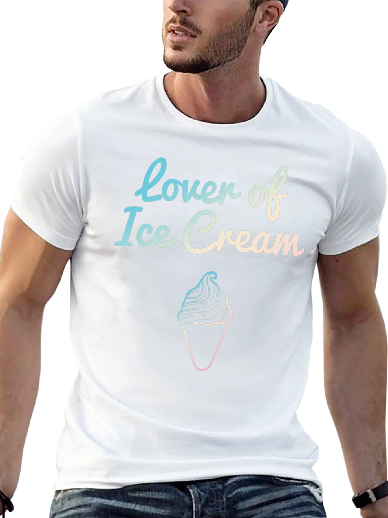 Lover of Ice Cream Graphic Tee