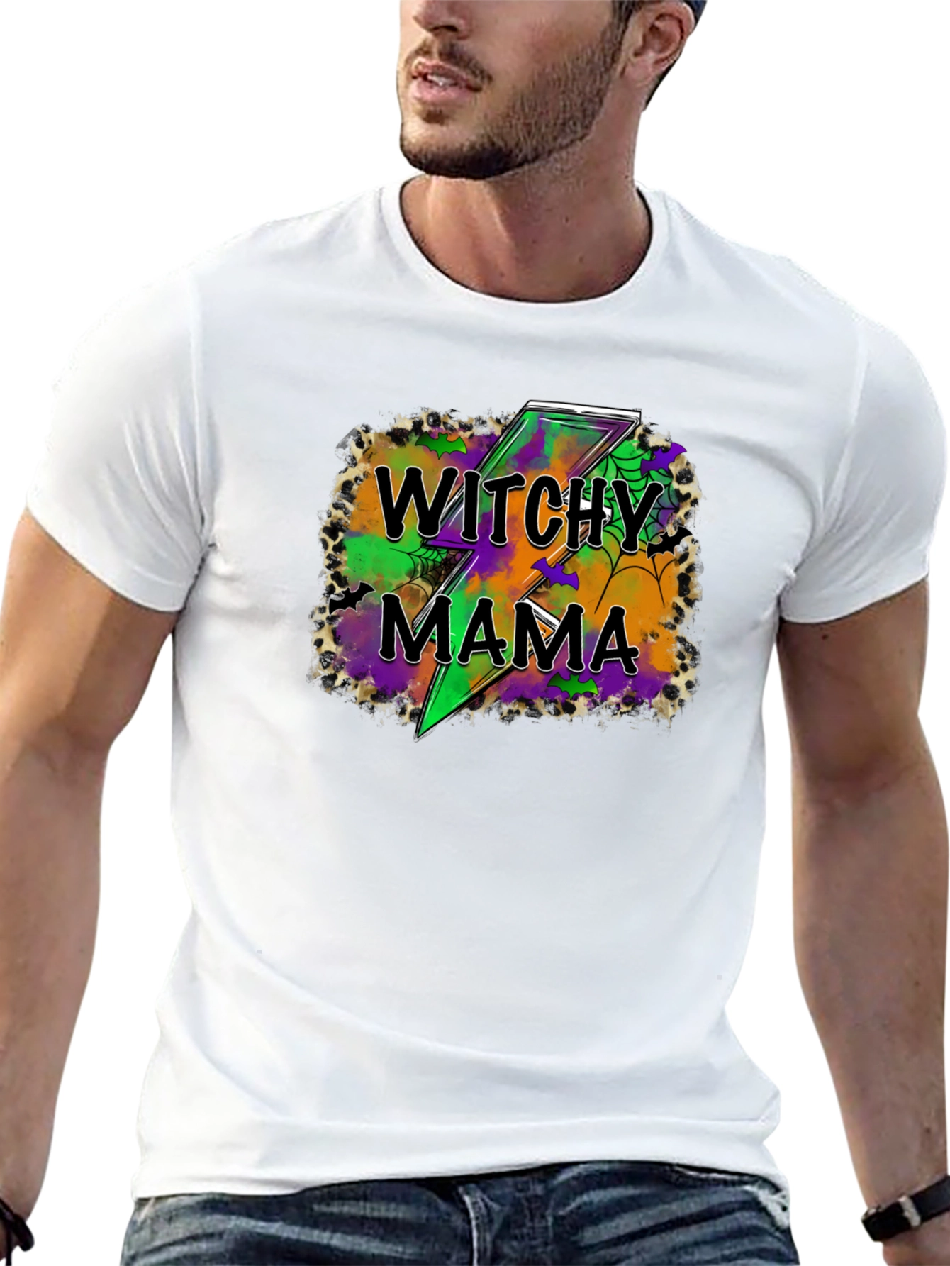 Witchy Mama Halloween T-Shirt