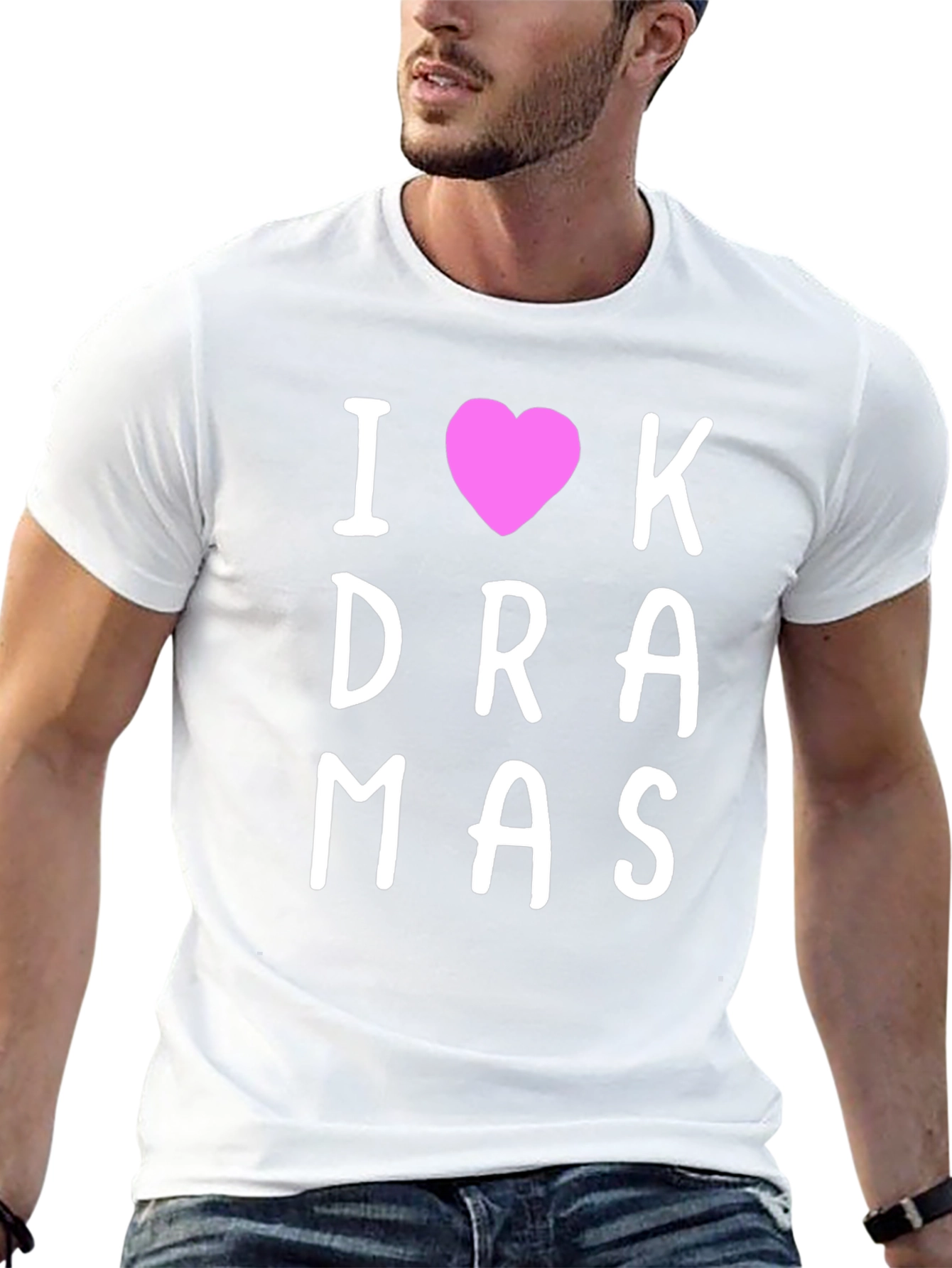 I Heart K-Dramas Black T-Shirt