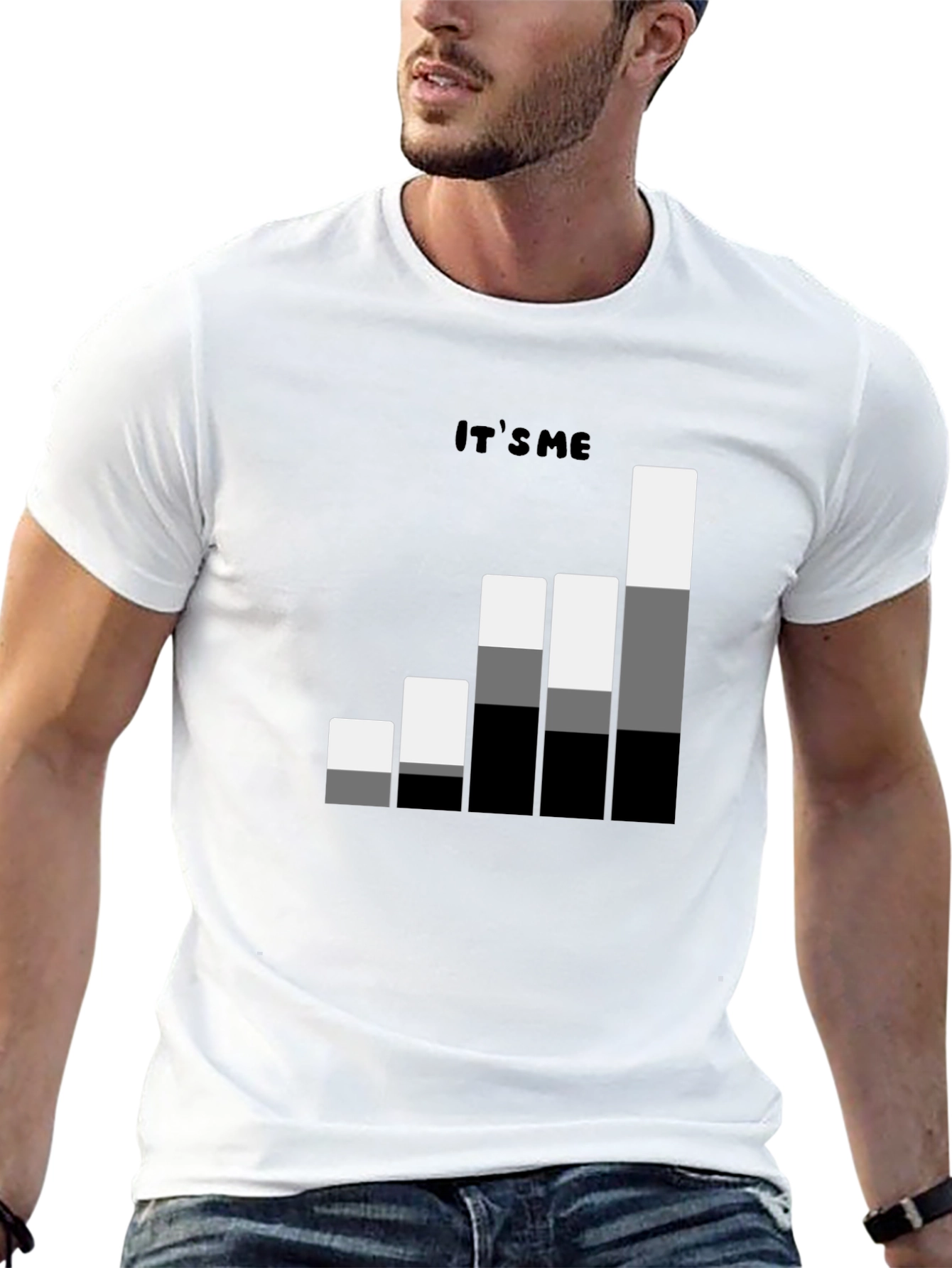 Its Me Graphic Tee - Modern Black T-Shirt