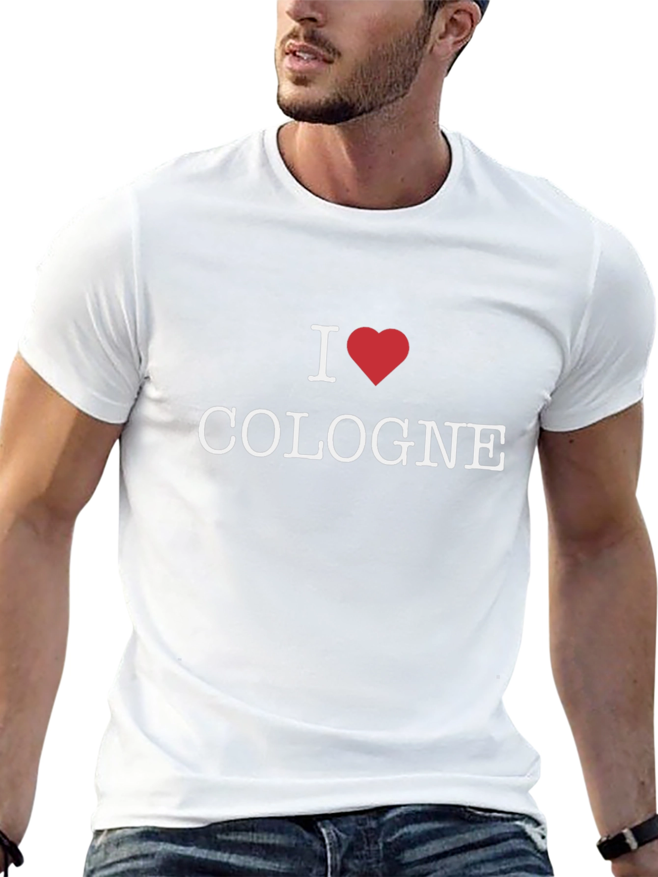 I Love Cologne T-Shirt - Stylish City Pride Tee