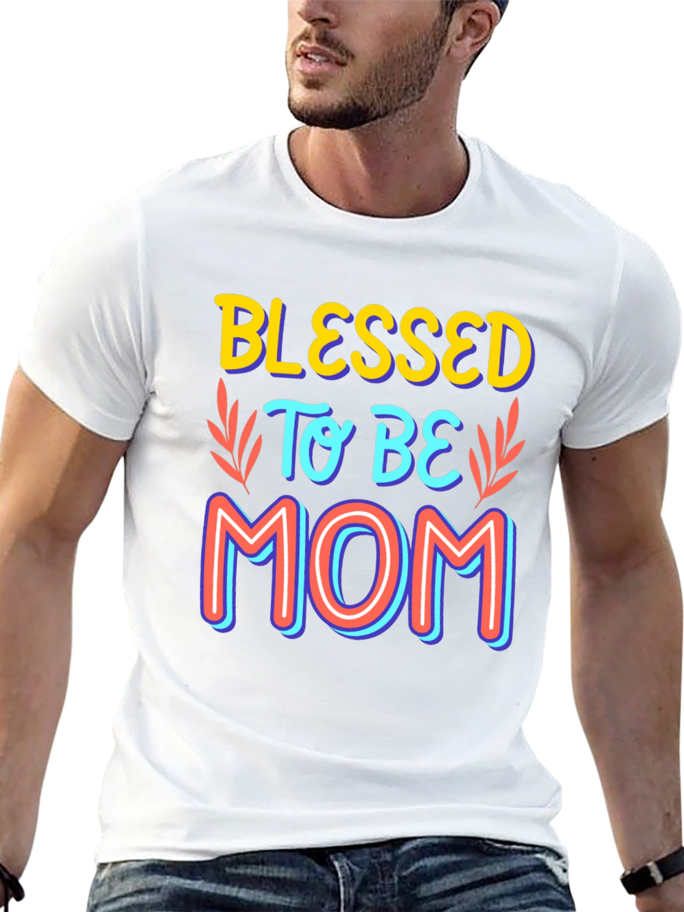Blessed to be Mom Graphic T-Shirt