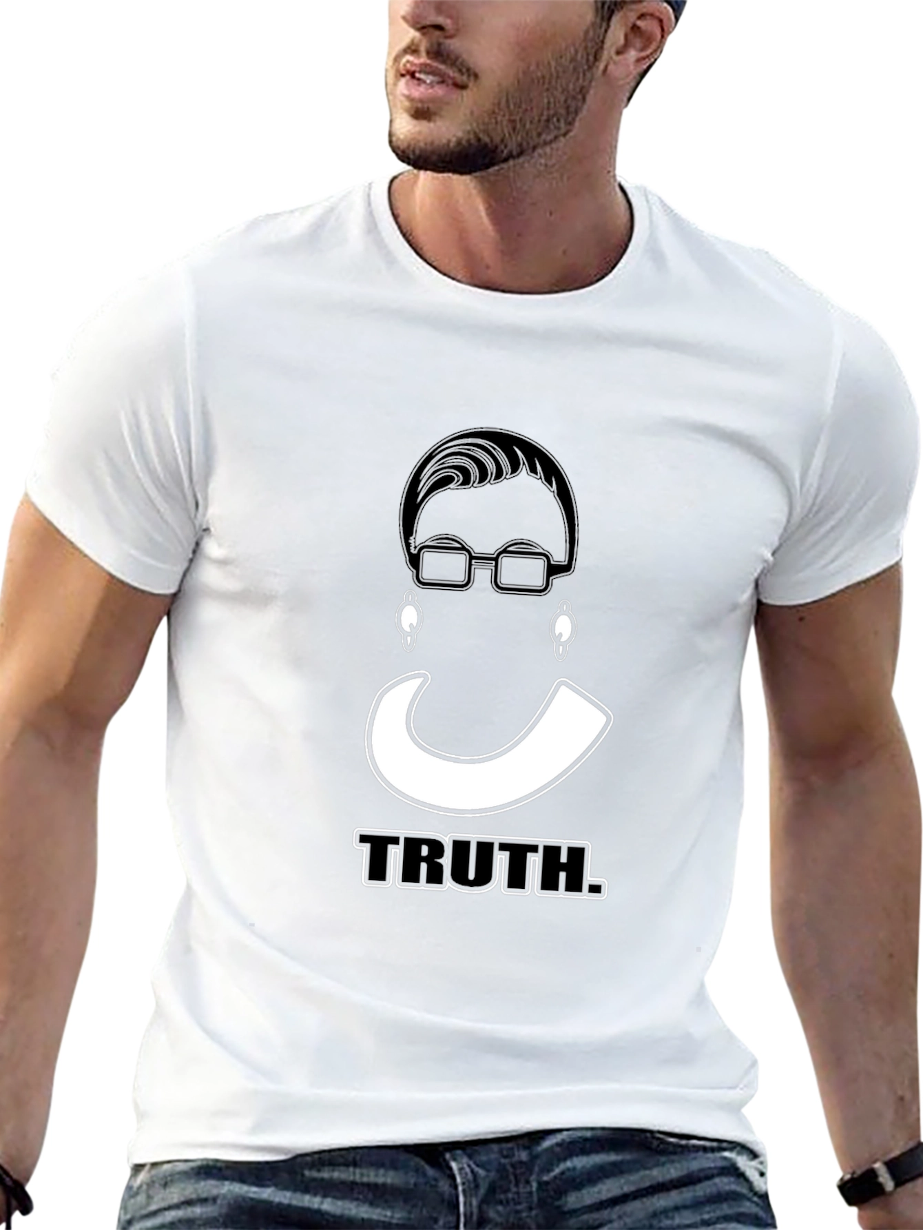 Truth Graphic Tee - Stylish Black T-Shirt