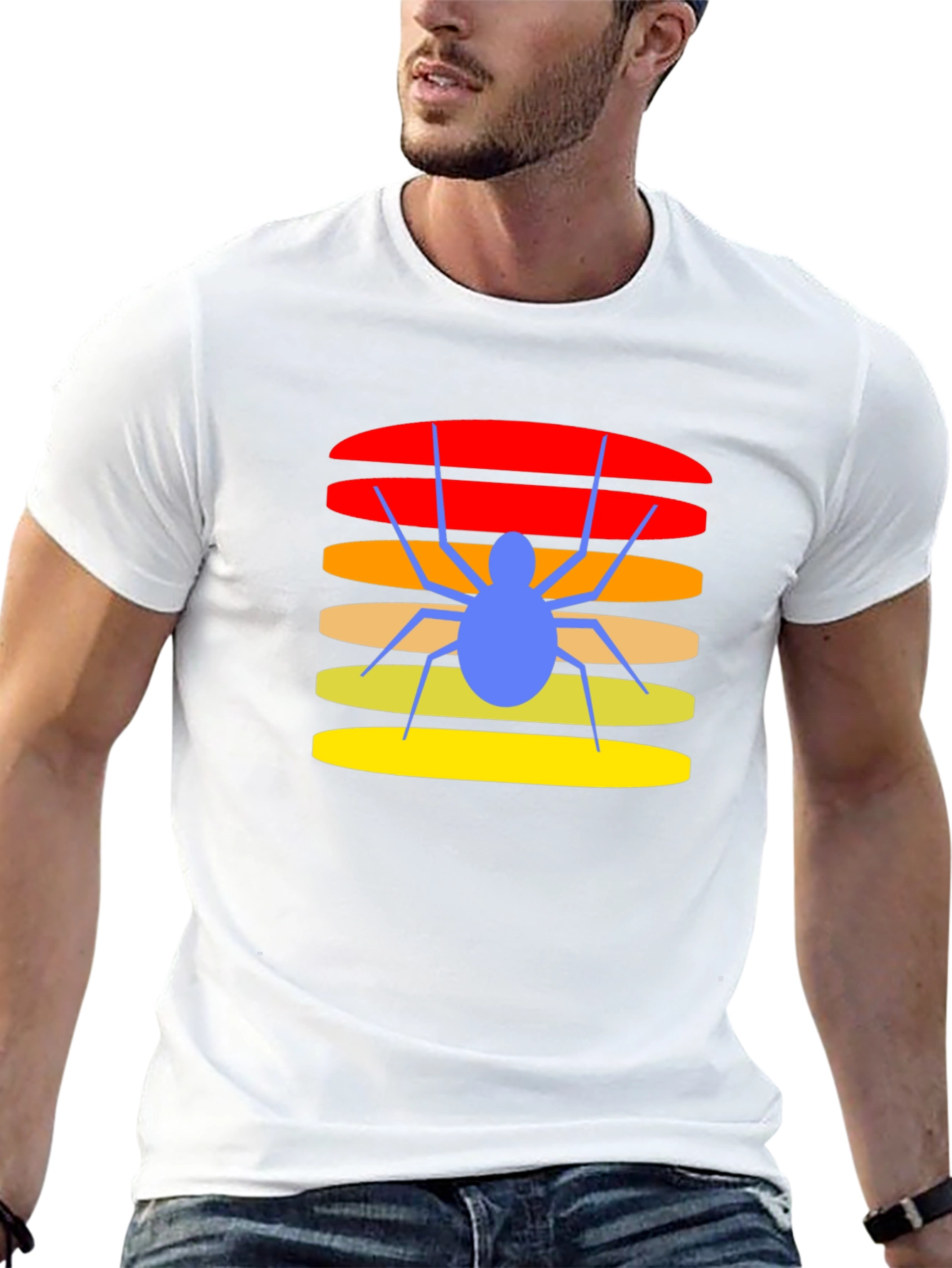Retro Spider Graphic T-Shirt