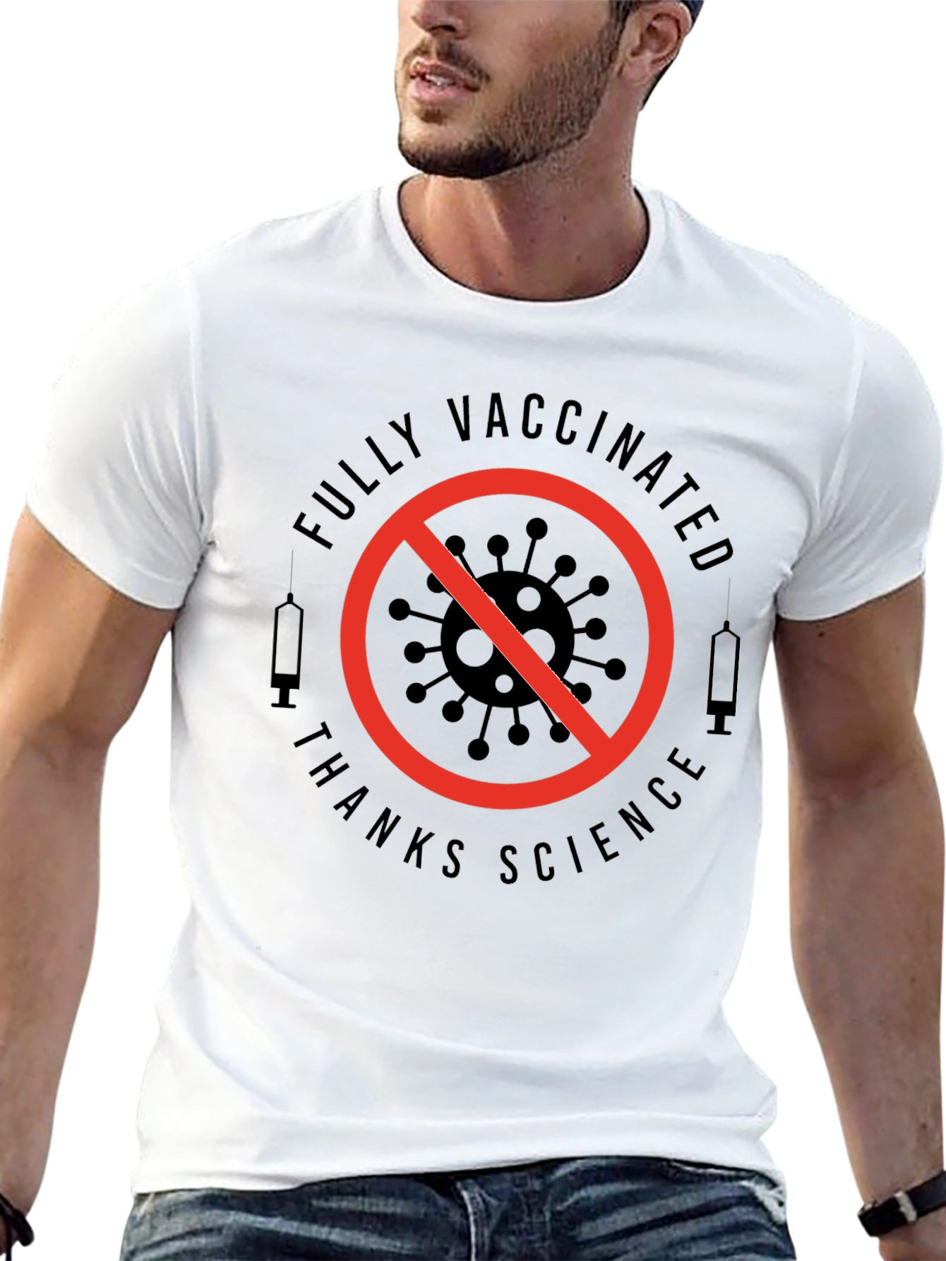 Fully Vaccinated Thanks Science T-Shirt