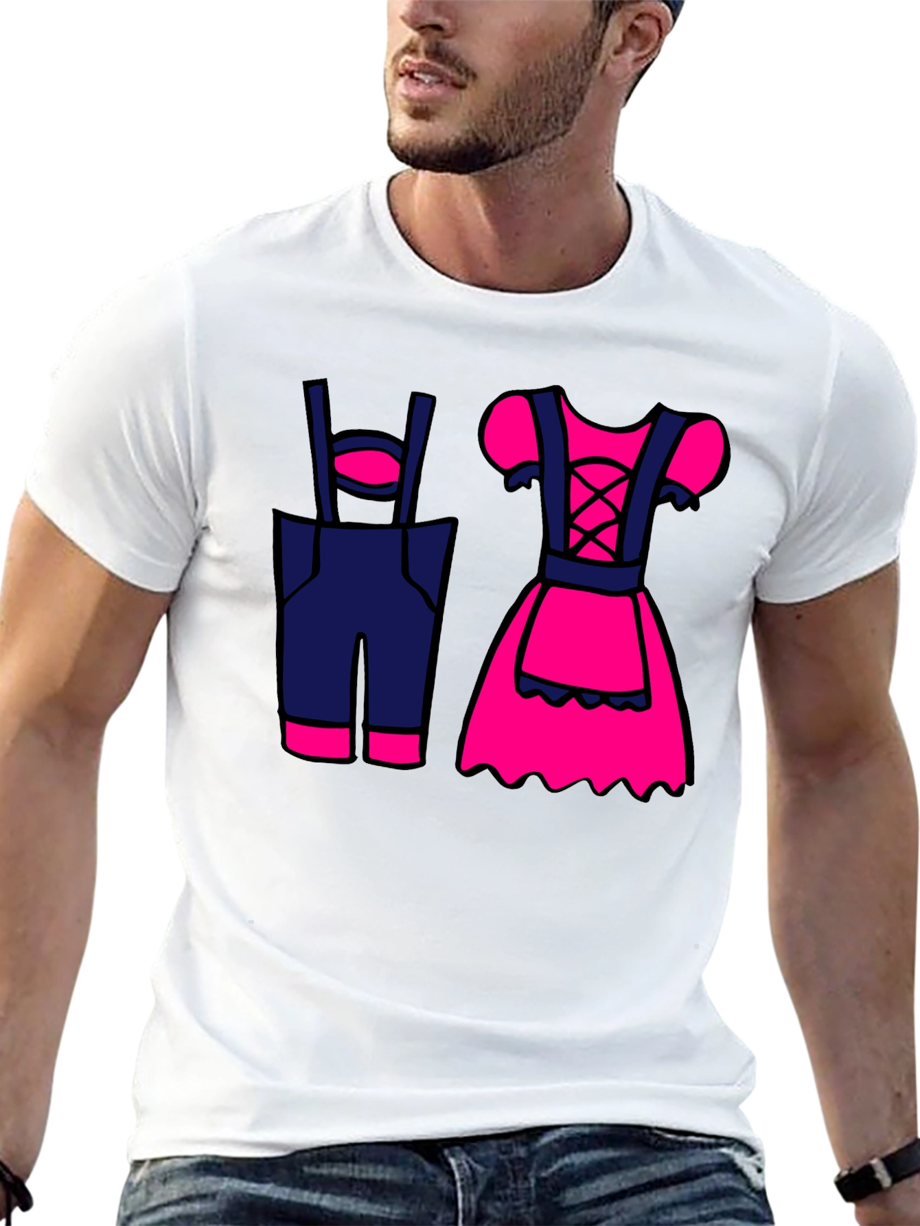 Oktoberfest Couple Costume T-Shirt
