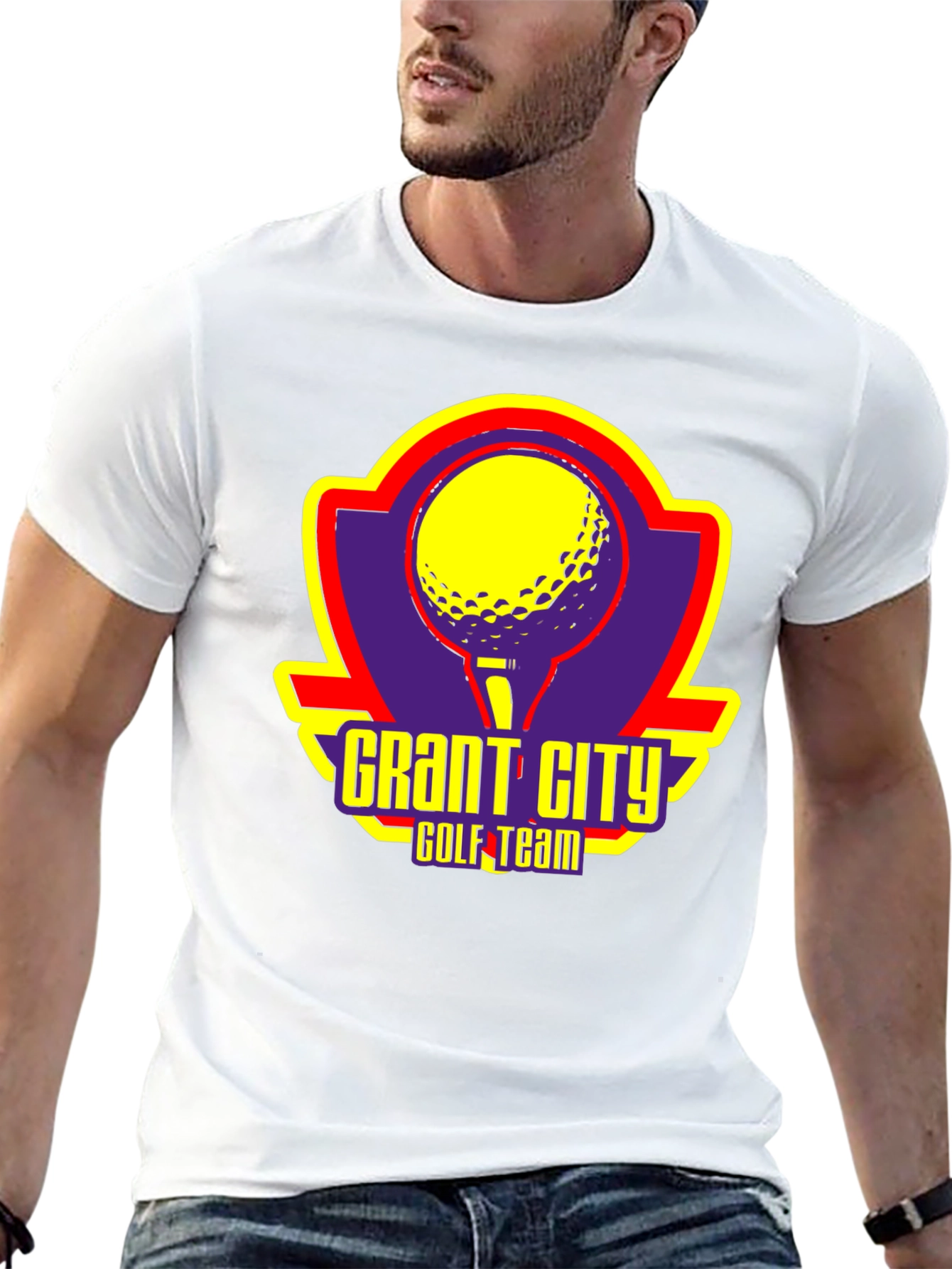 Grant City Golf Team Black Tee