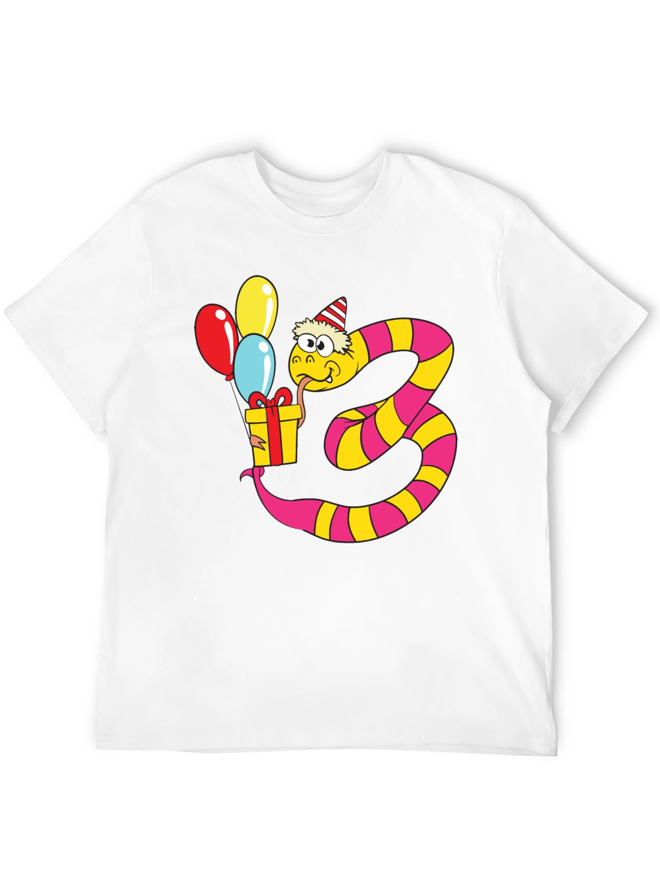 Funny Snake 3rd Birthday T-Shirt