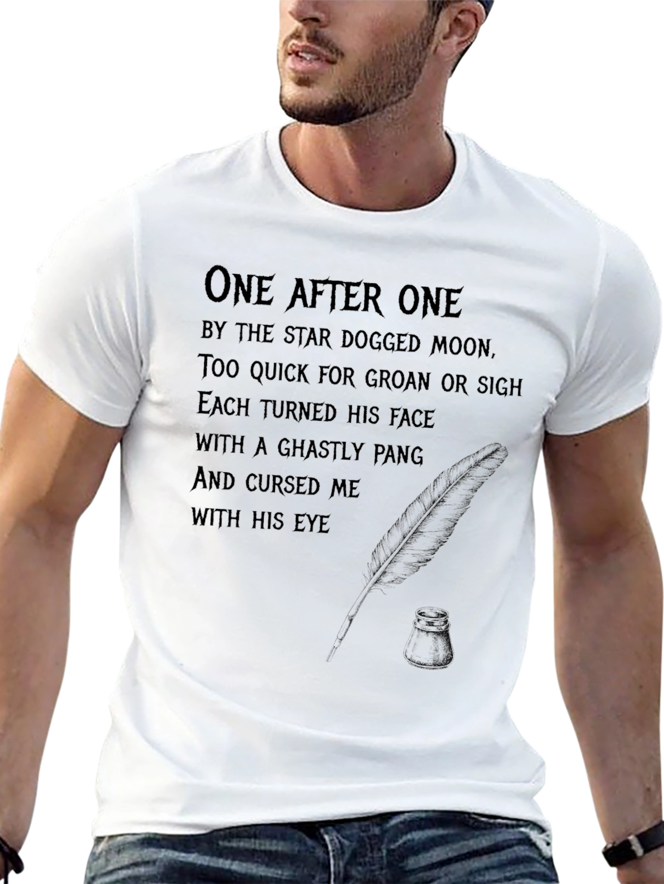 Gothic Poem T-Shirt - One After One
