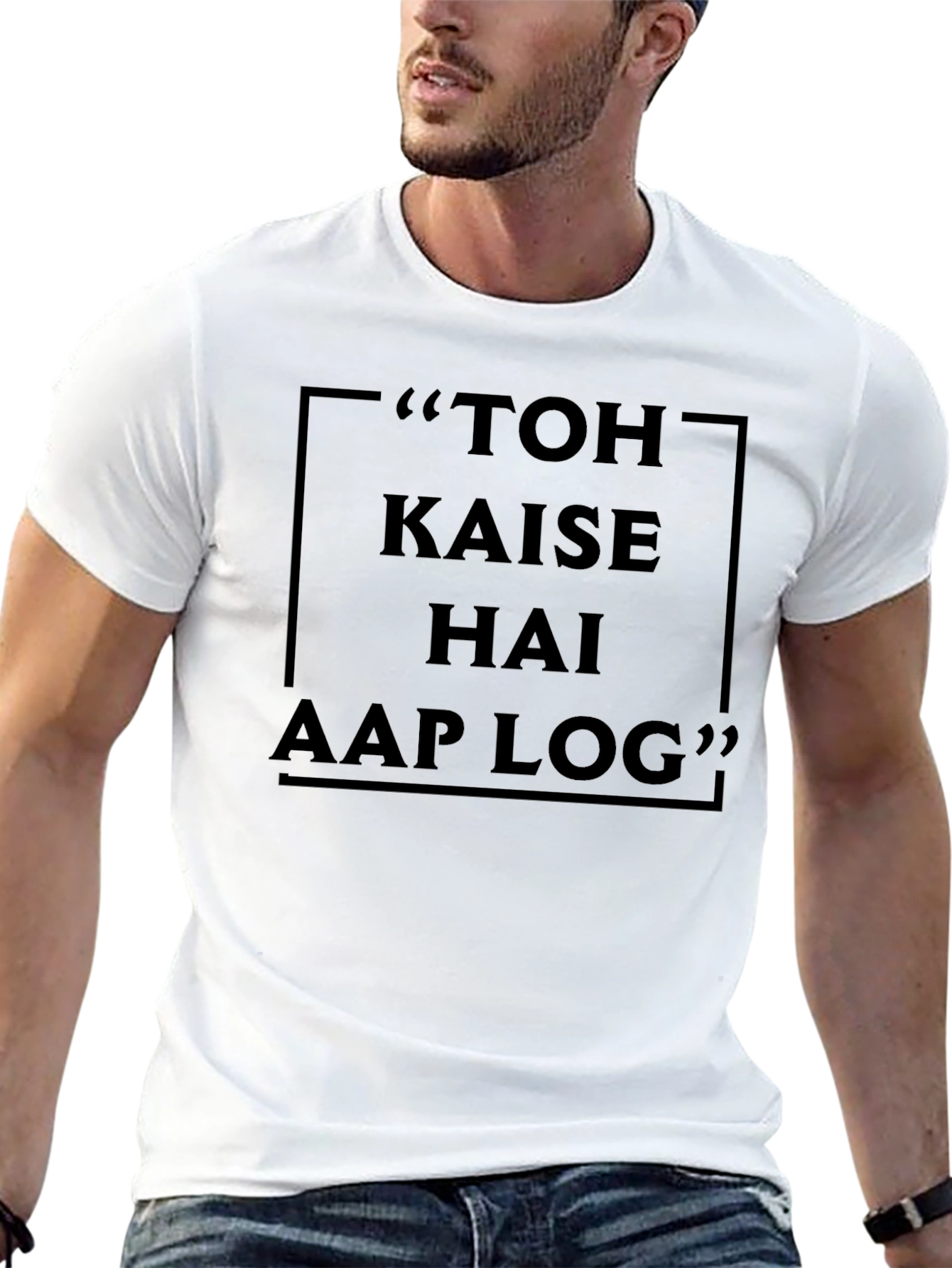 Toh Kaise Hai Aap Log Graphic T-Shirt
