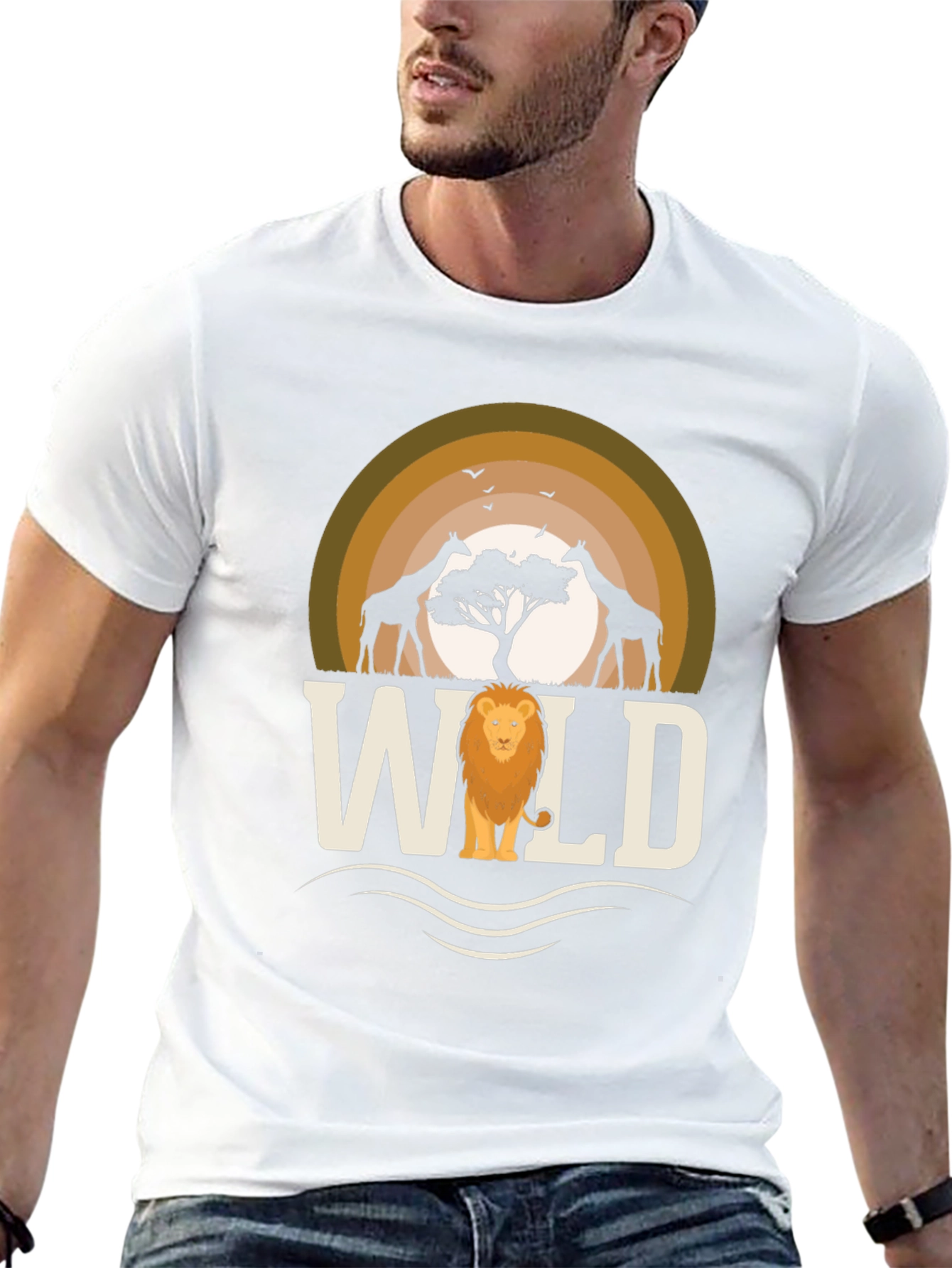 Wild Graphic T-Shirt | African Safari Tee
