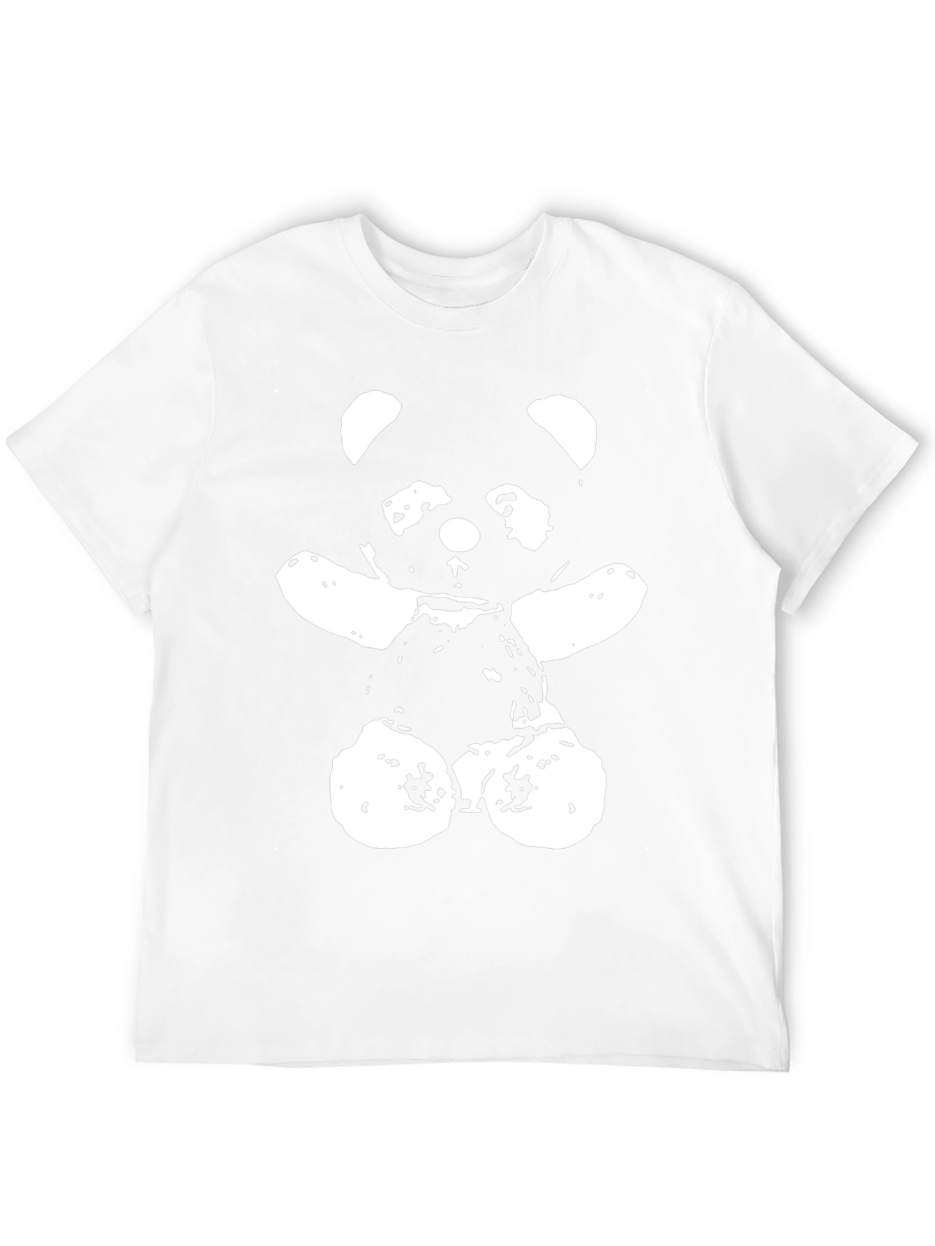 Panda Bear Graphic Tee - Modern Black T-Shirt