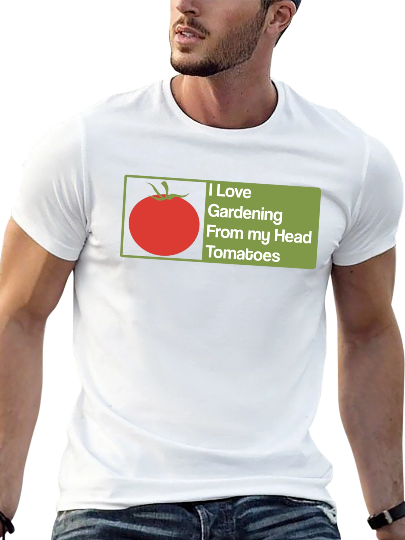Gardening Tomato Head T-Shirt