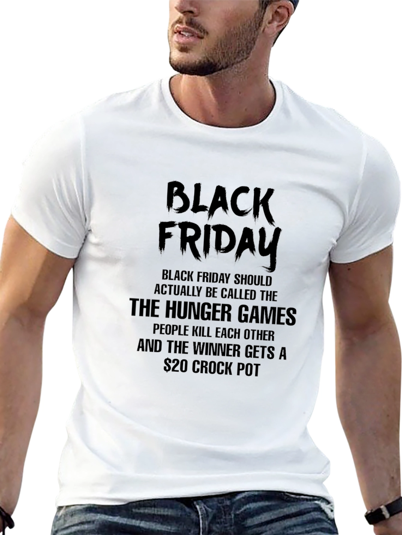 Humorous Black Friday Hunger Games T-Shirt