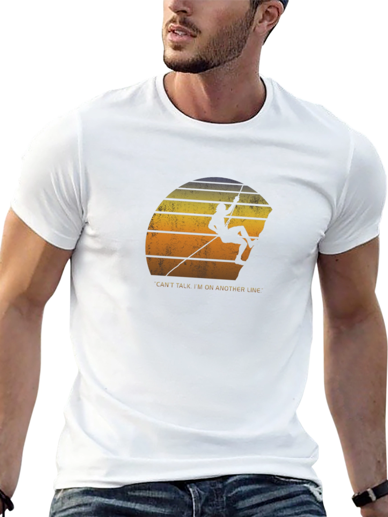 Climbing Silhouette T-Shirt - On Another Line