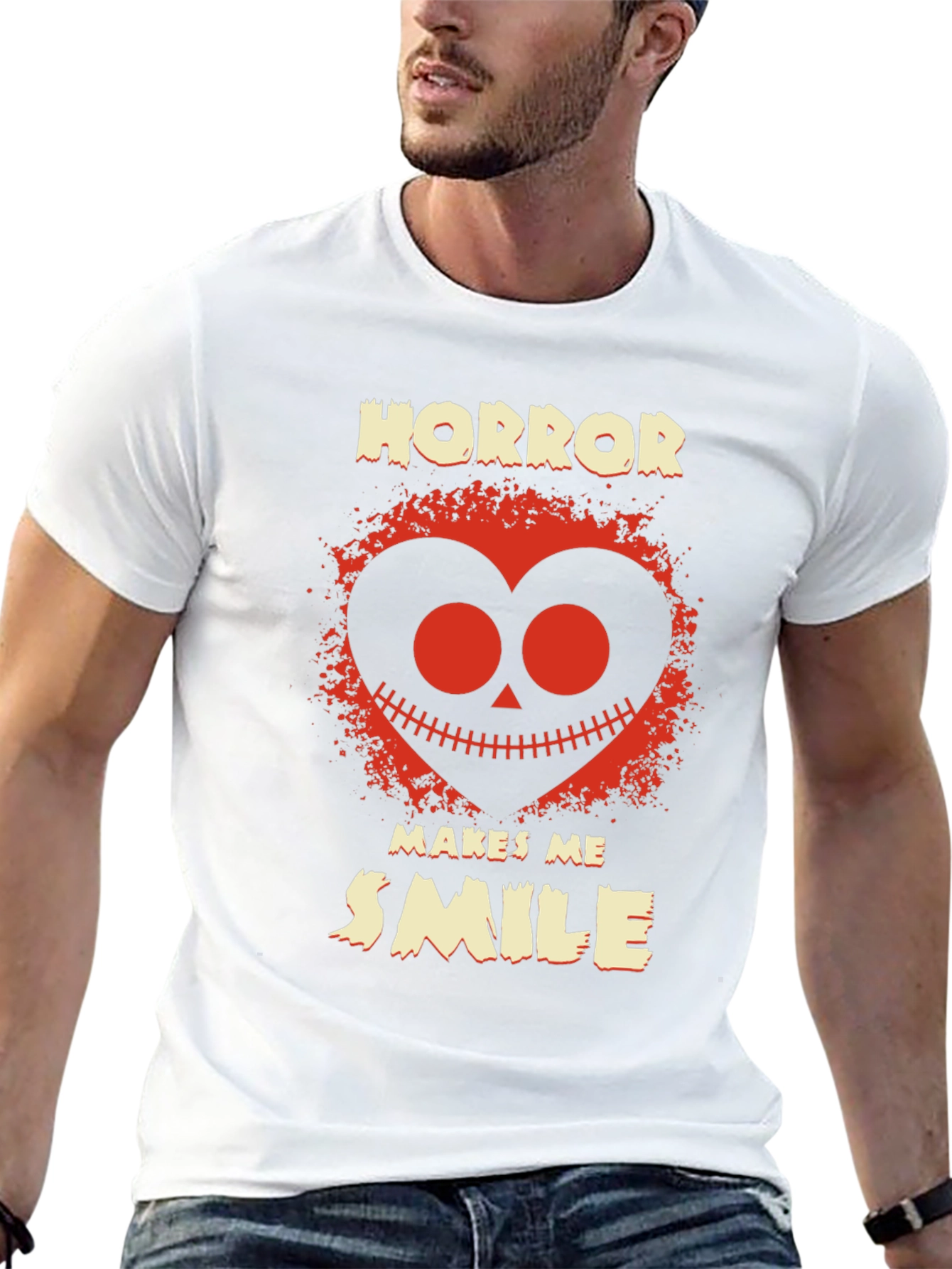 Horror Makes Me Smile T-Shirt