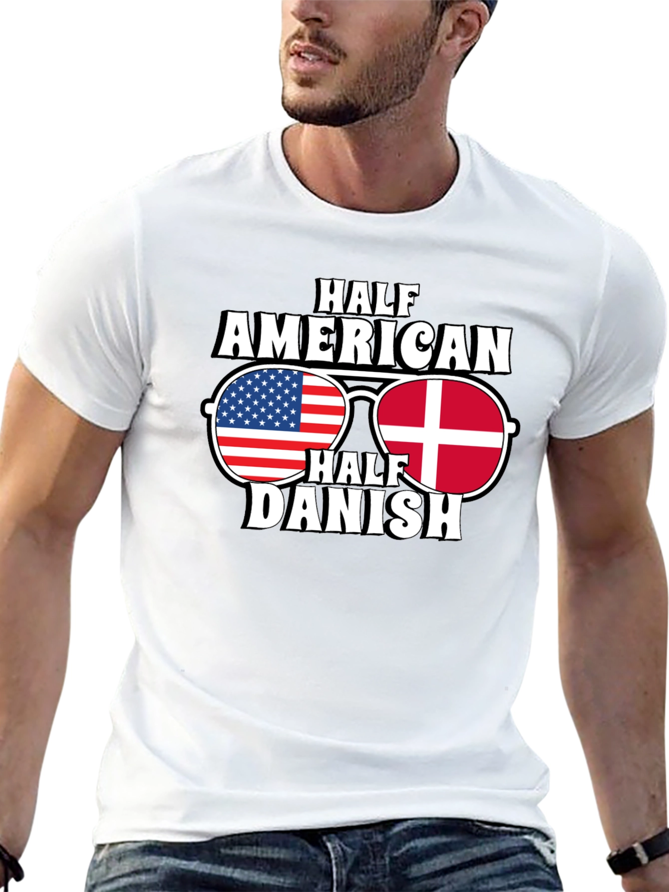 Half American Half Danish T-Shirt