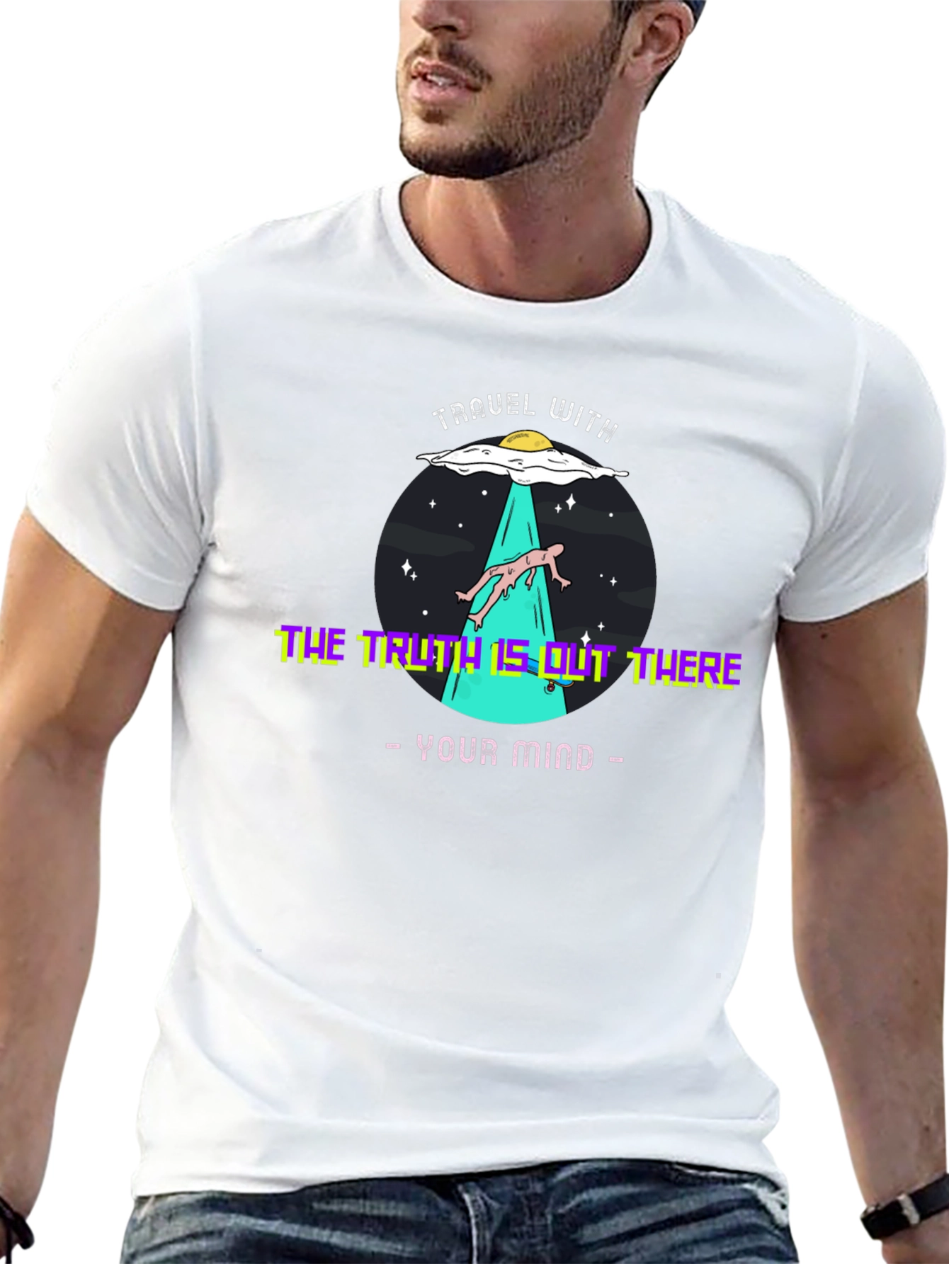 Travel With UFO T-Shirt: The Truth Is Out There