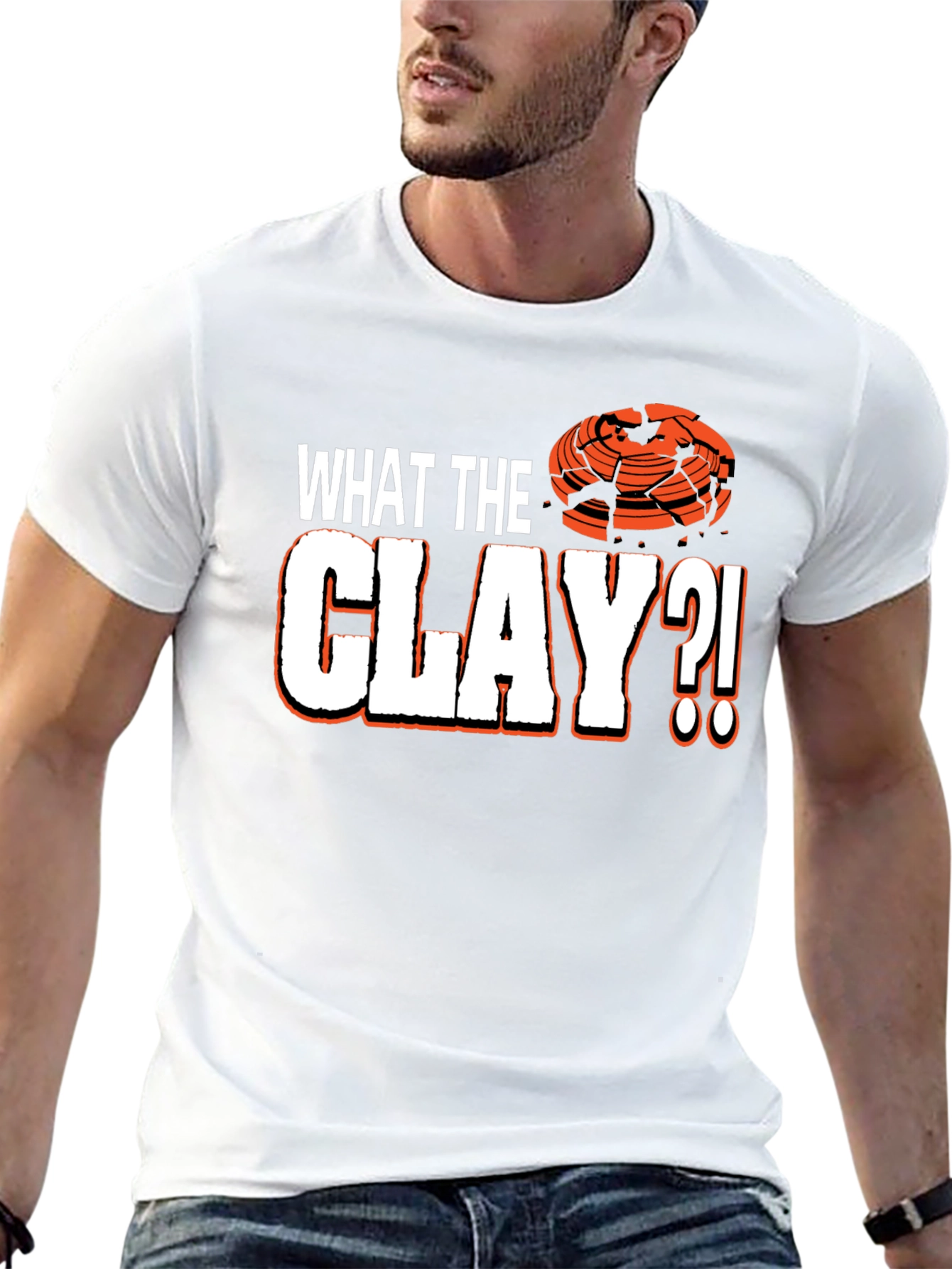 What The Clay?! Trap Shooting T-Shirt