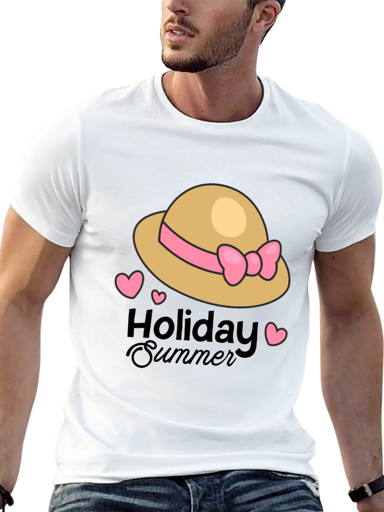 Summer Holiday Graphic T-Shirt - Relaxed Fit