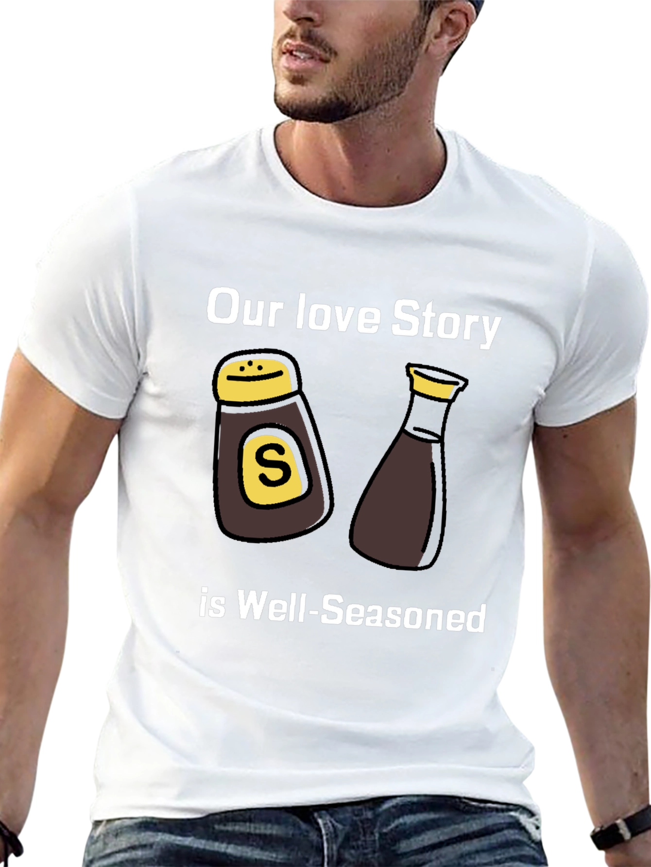 Well-Seasoned Love Story Graphic T-Shirt