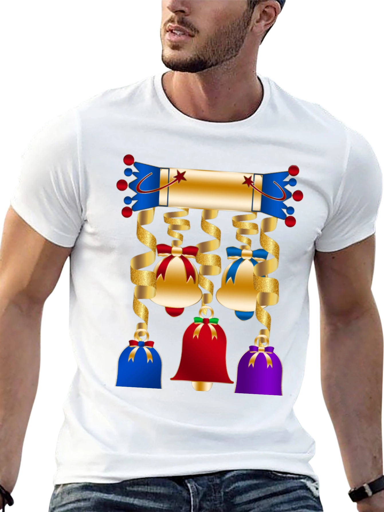 Festive Holiday Bell T-Shirt