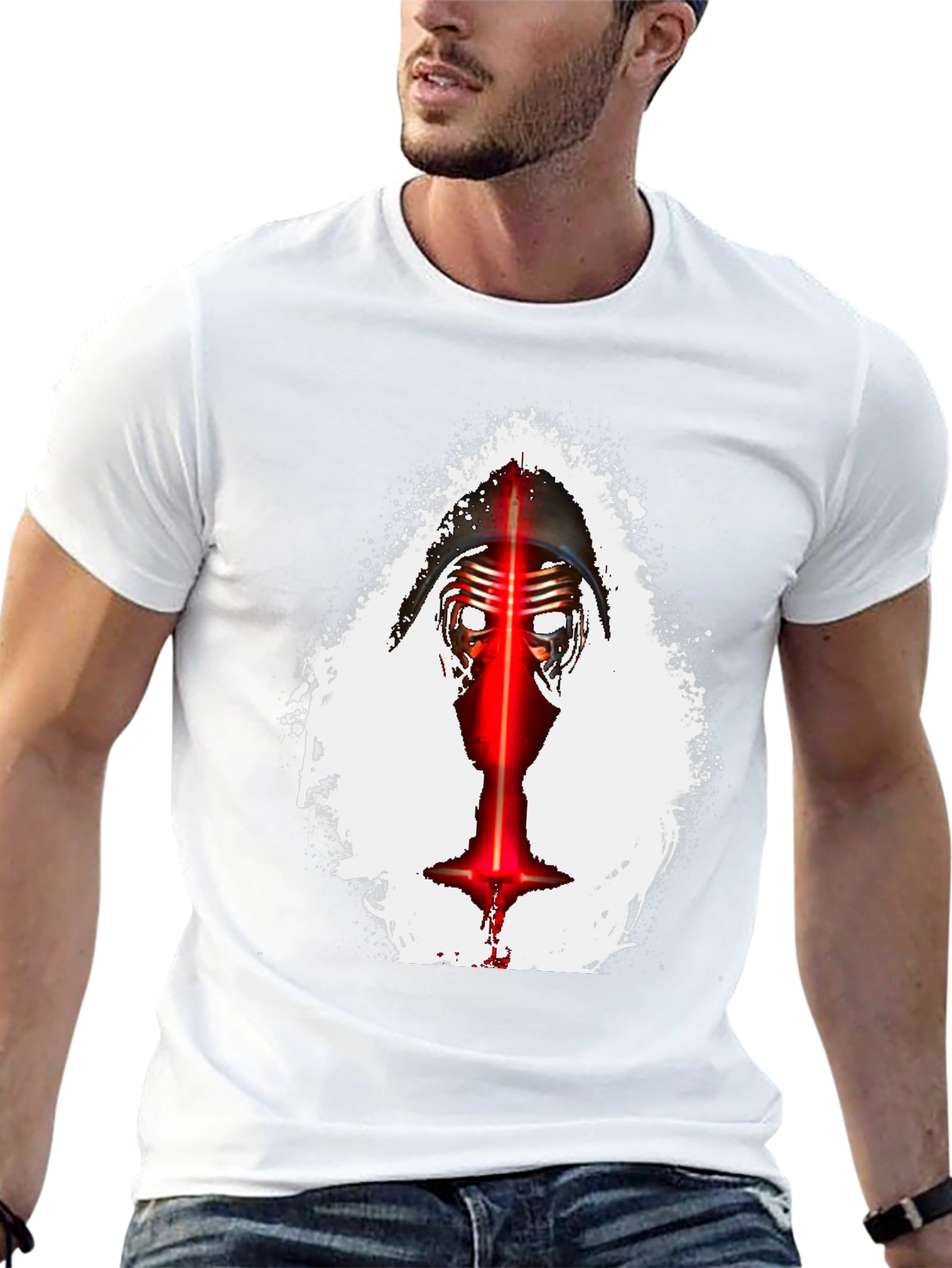 Star Wars Kylo Ren Graphic Black T-Shirt