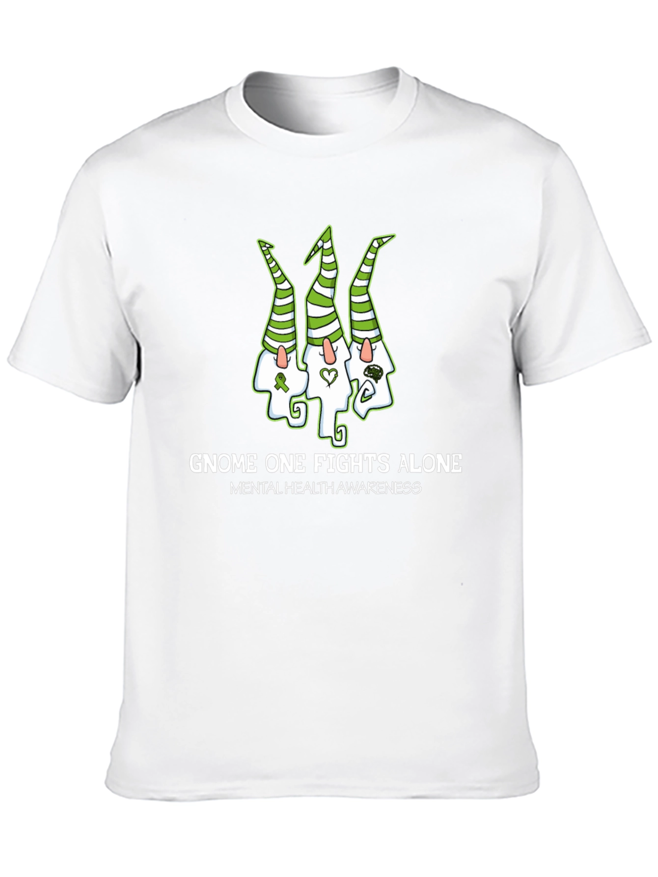 Mental Health Awareness Gnome T-Shirt