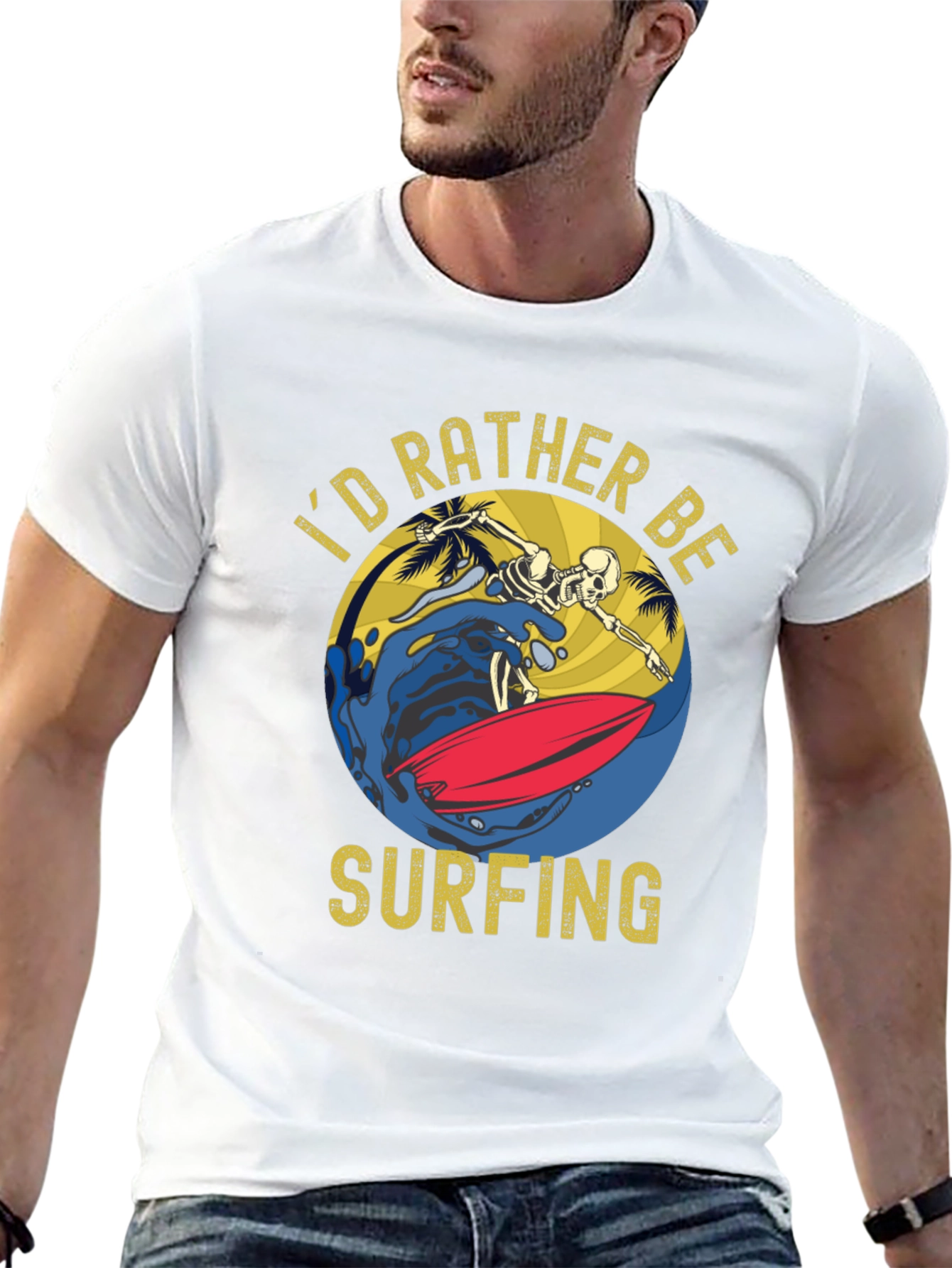 Id Rather Be Surfing T-Shirt