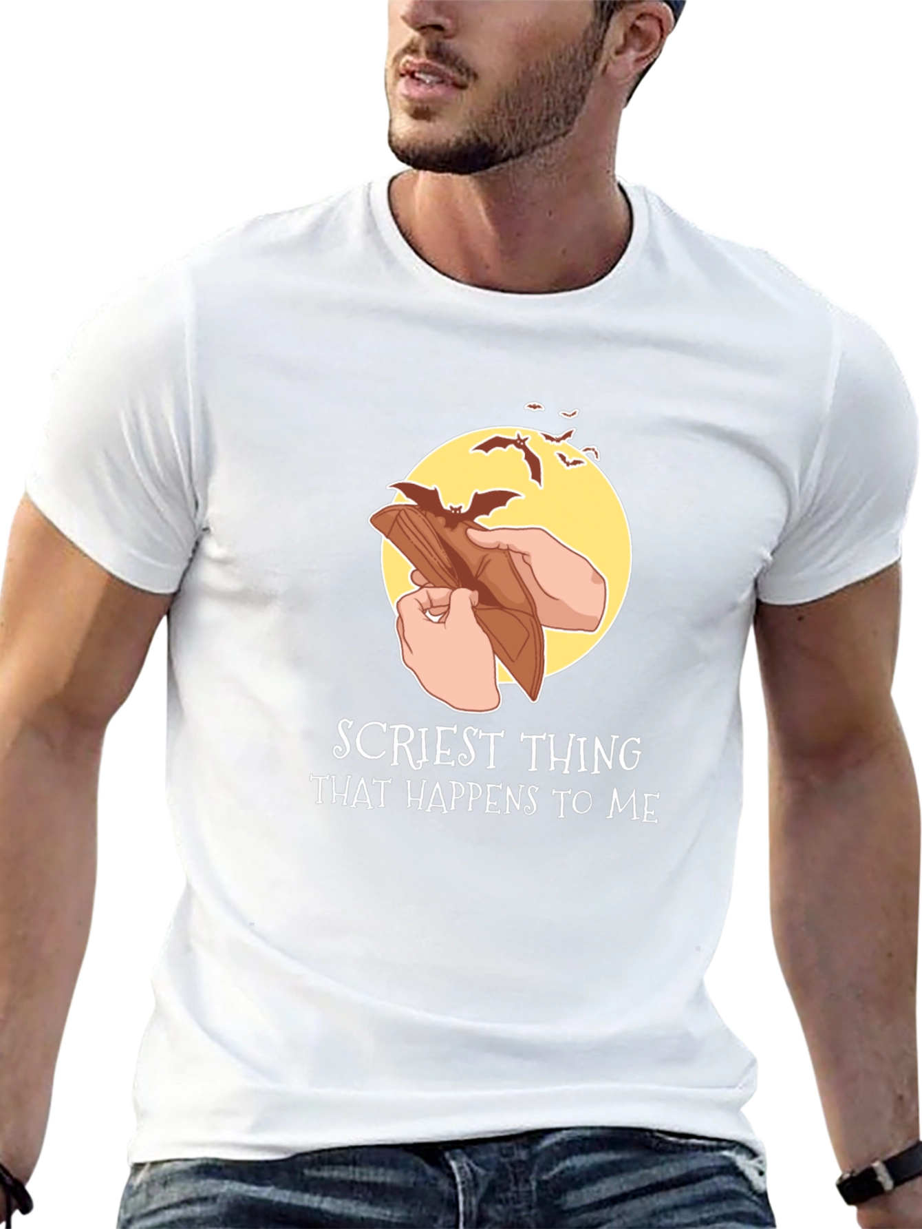 Spooky Empty Wallet T-Shirt - Halloween Humor