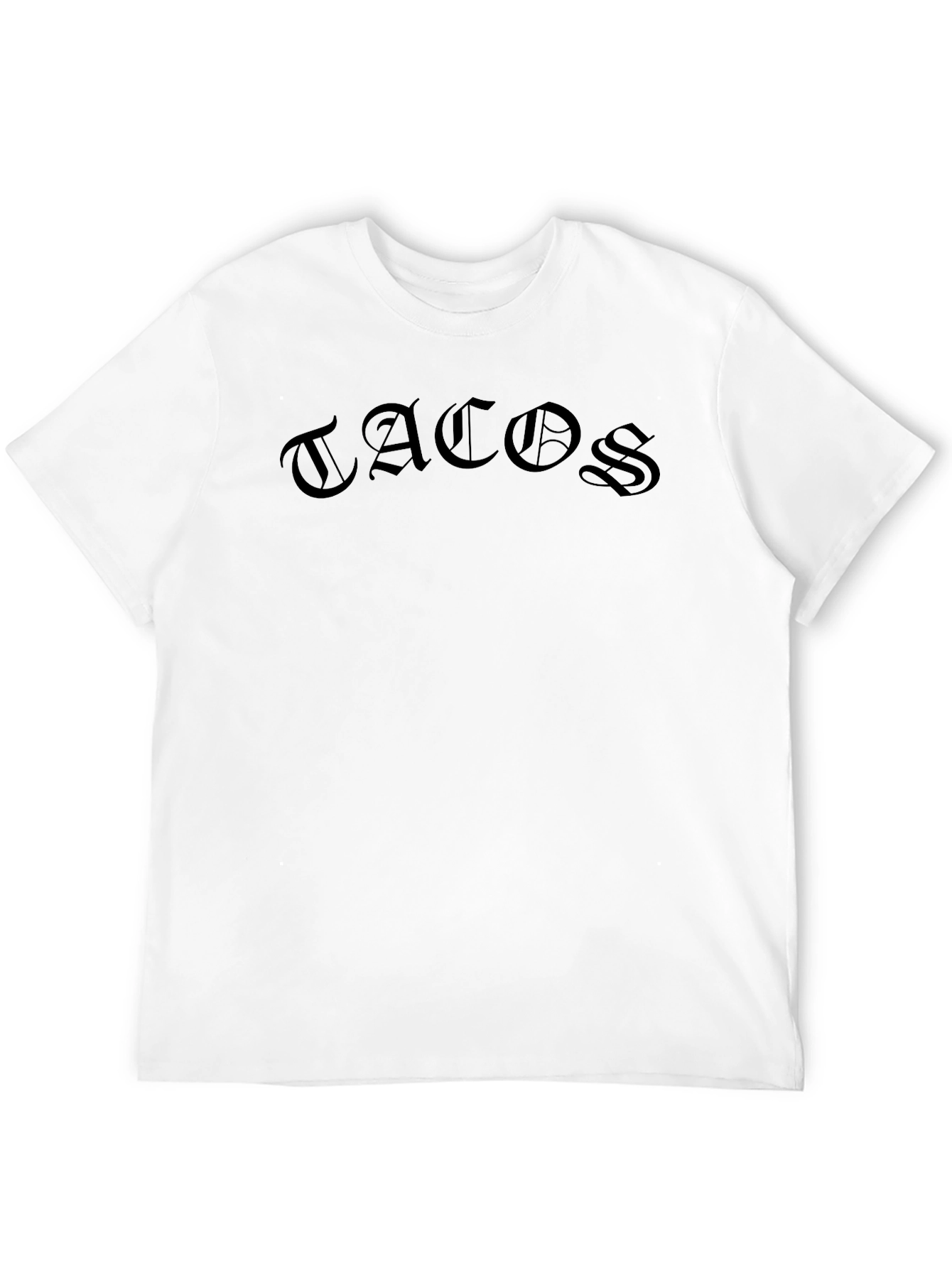 Tacos Graphic Tee - Black