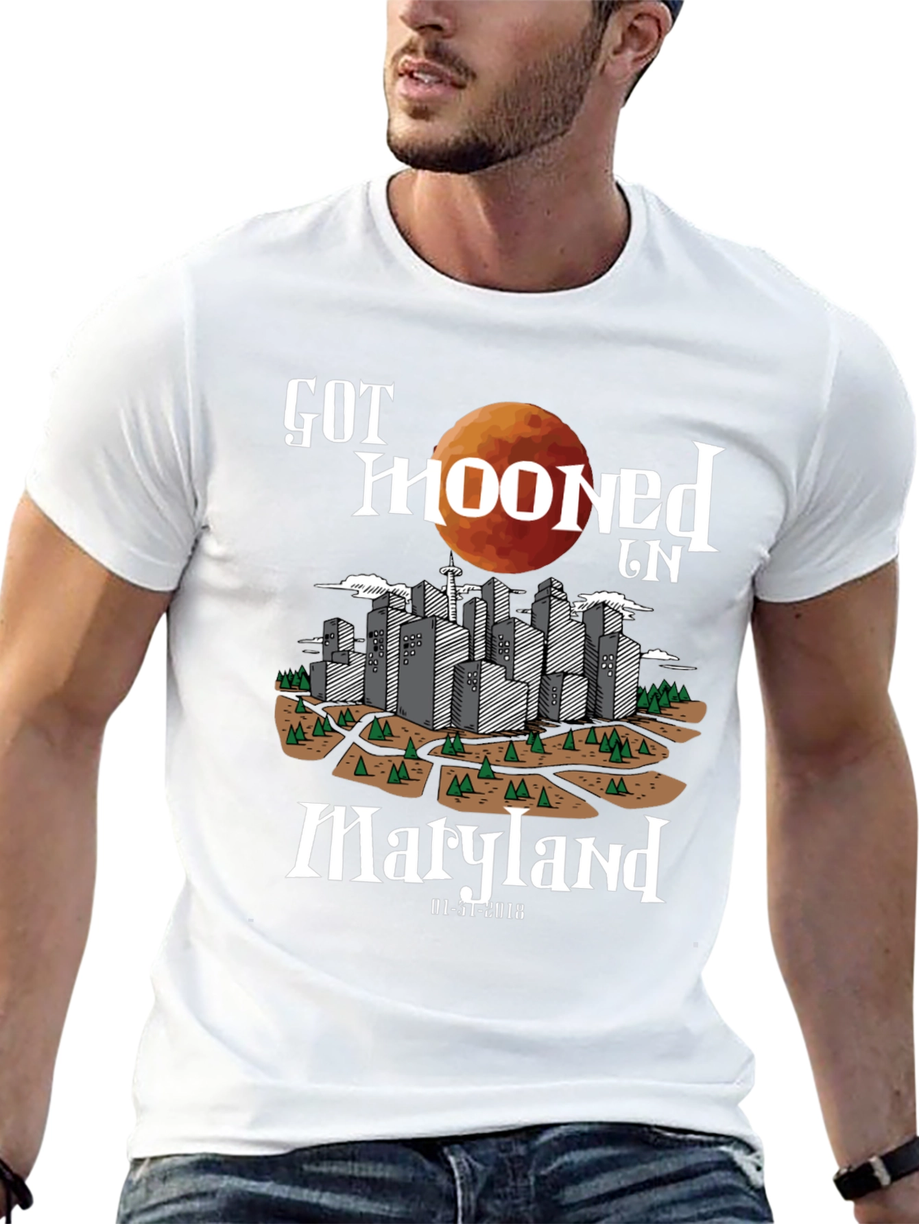 Got Mooned in Maryland T-Shirt