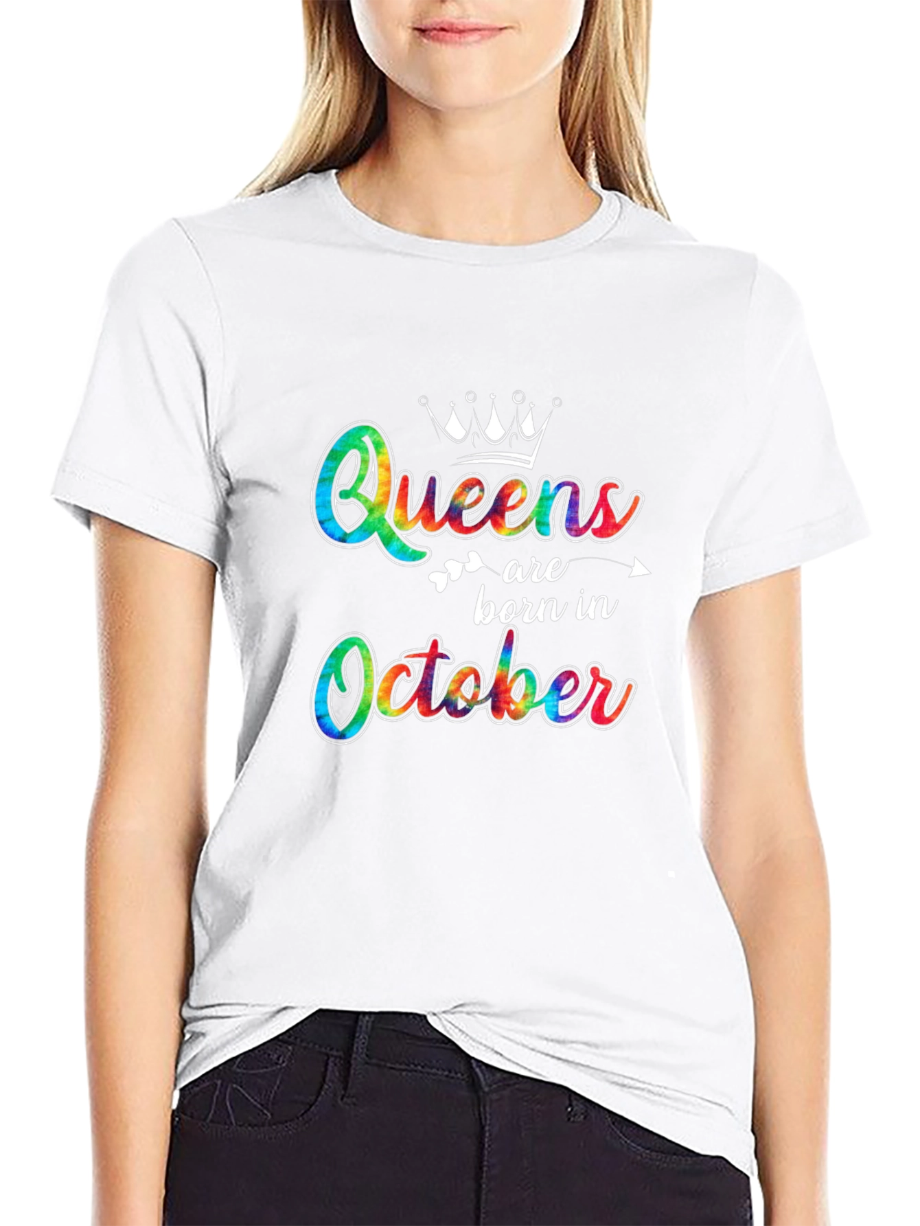 Queens Born In October T-Shirt