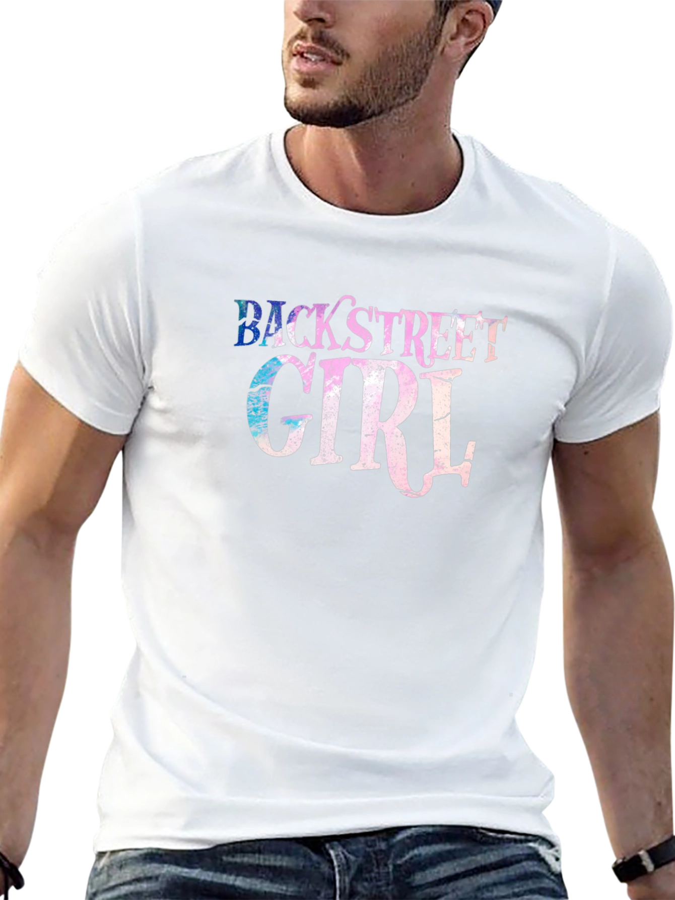 Backstreet Girl Graphic Tee - Trendy Music Inspired T-Shirt