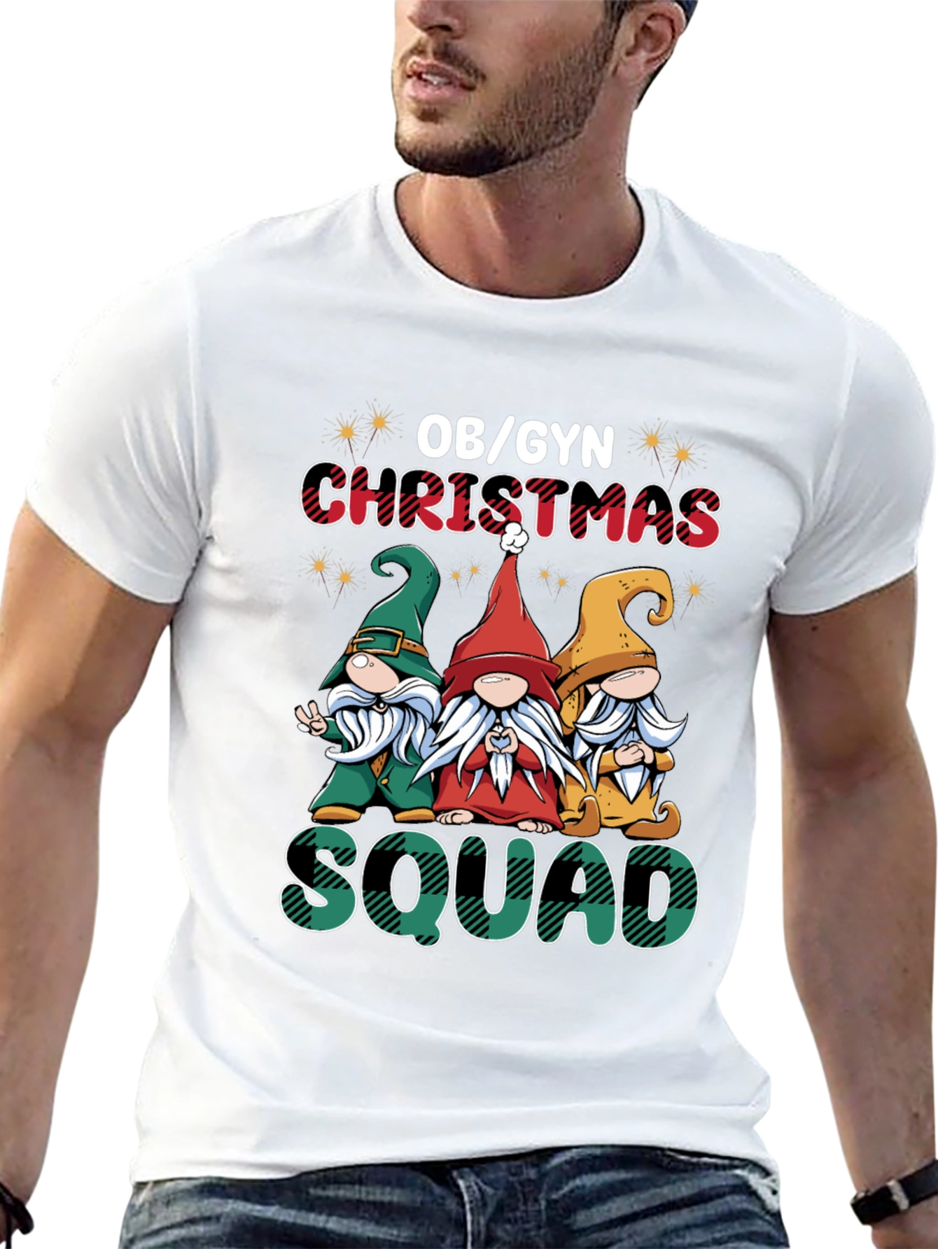 OB/GYN Christmas Squad T-Shirt