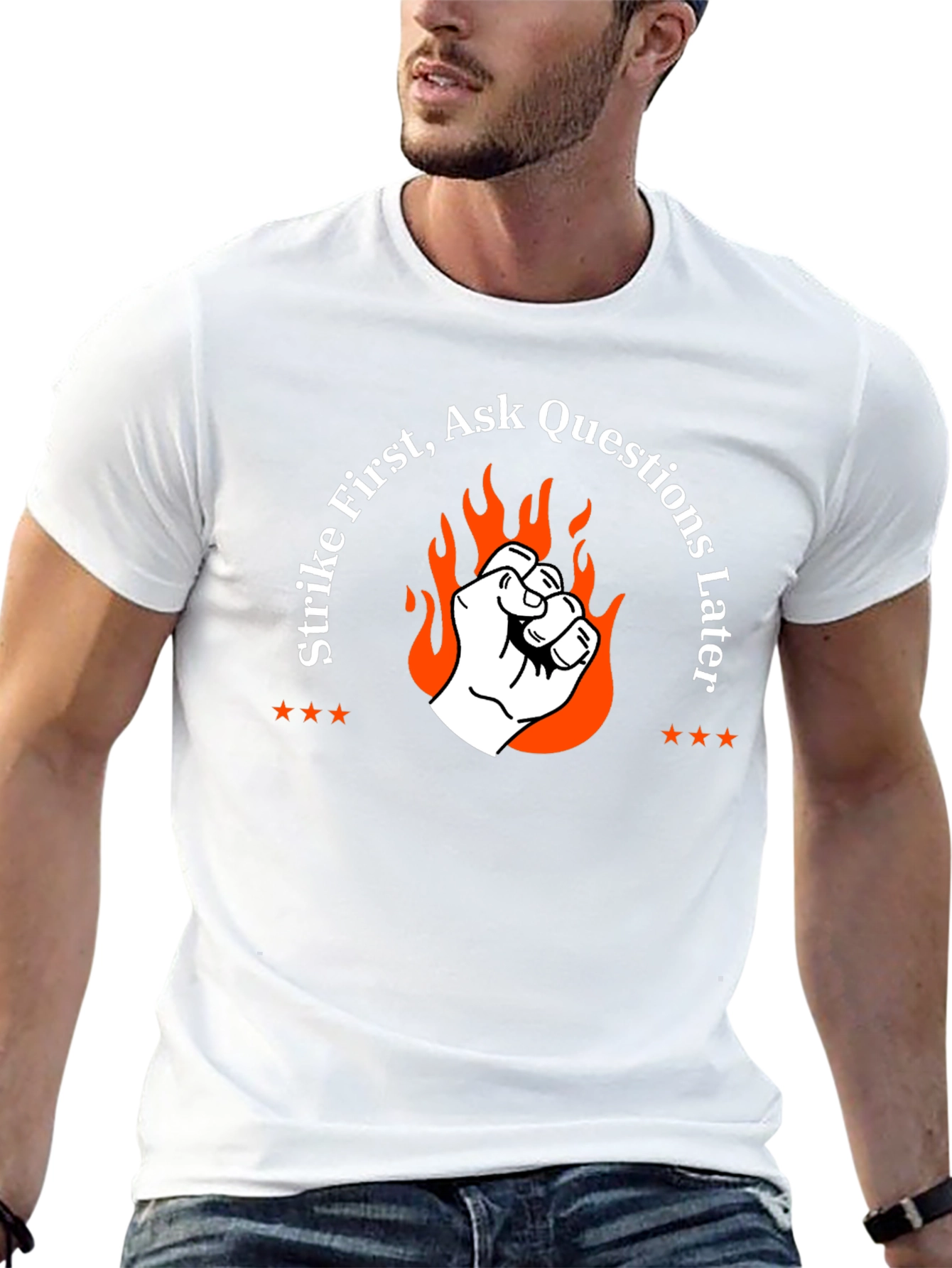 Strike First Graphic T-Shirt