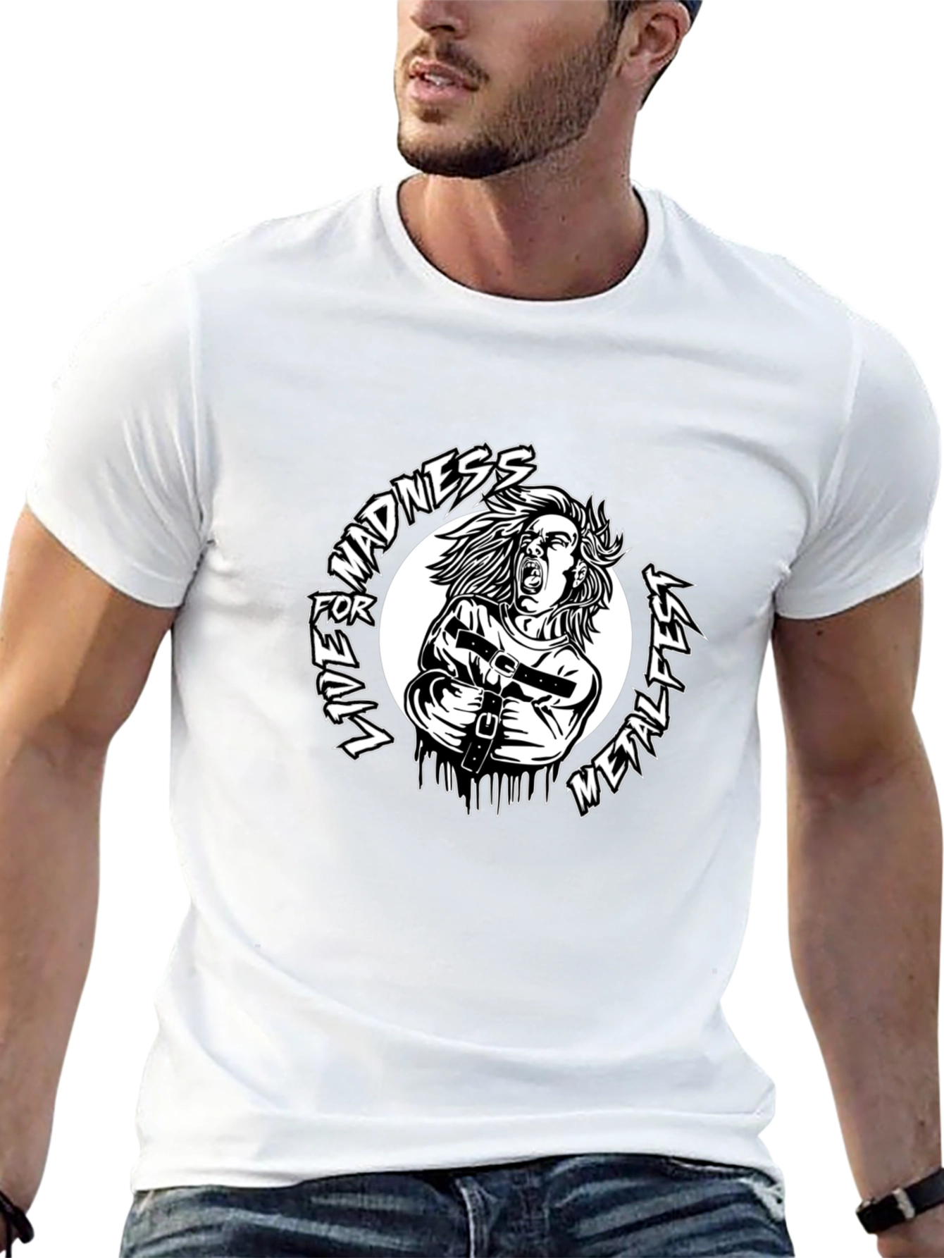 Live for Madness Metal Fest T-Shirt