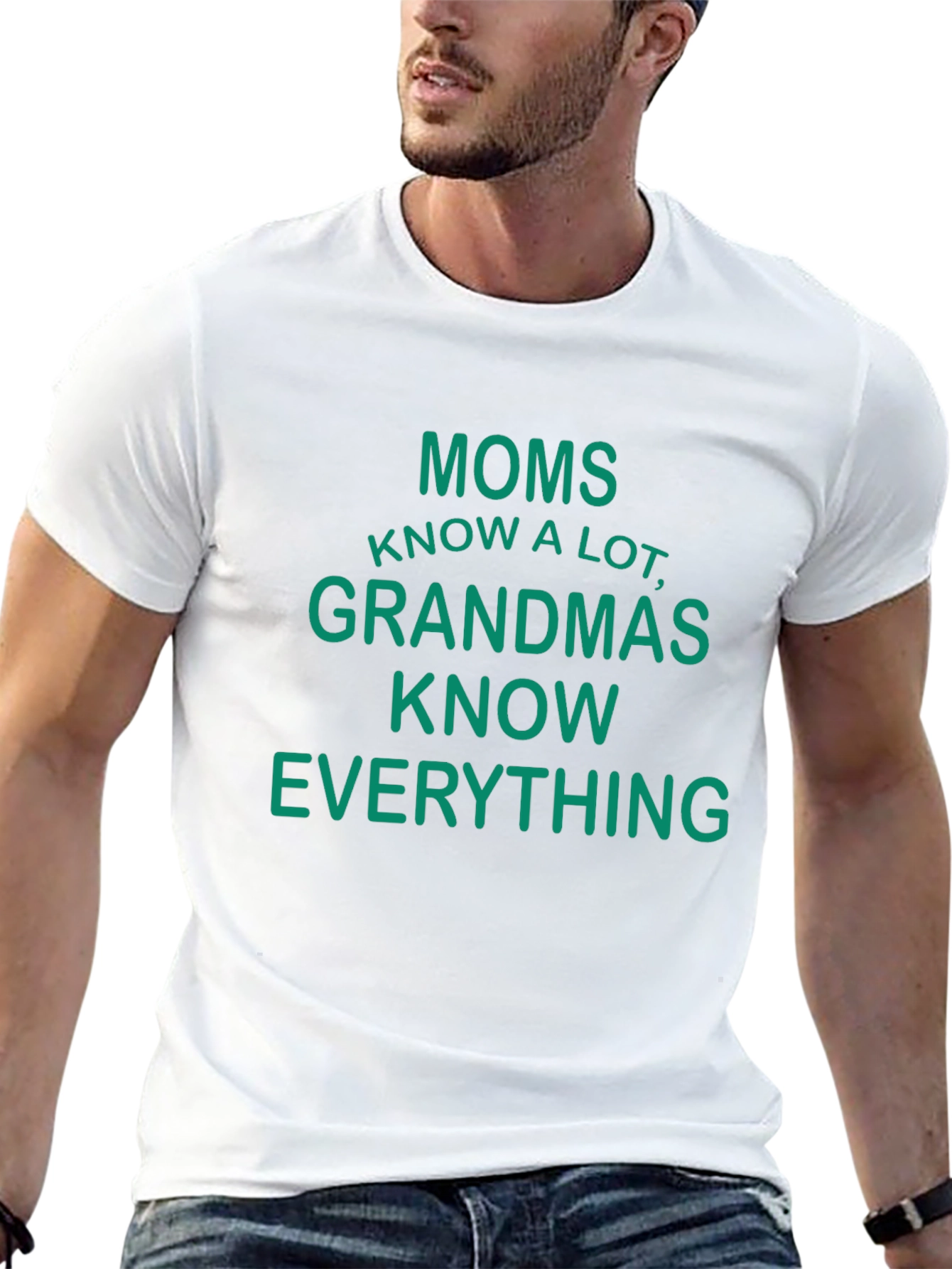 Moms Know A Lot Funny Graphic T-Shirt