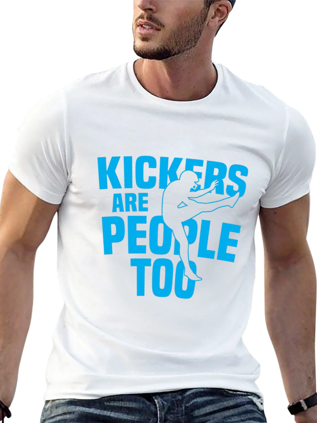 Kickers Are People Too - Graphic T-Shirt