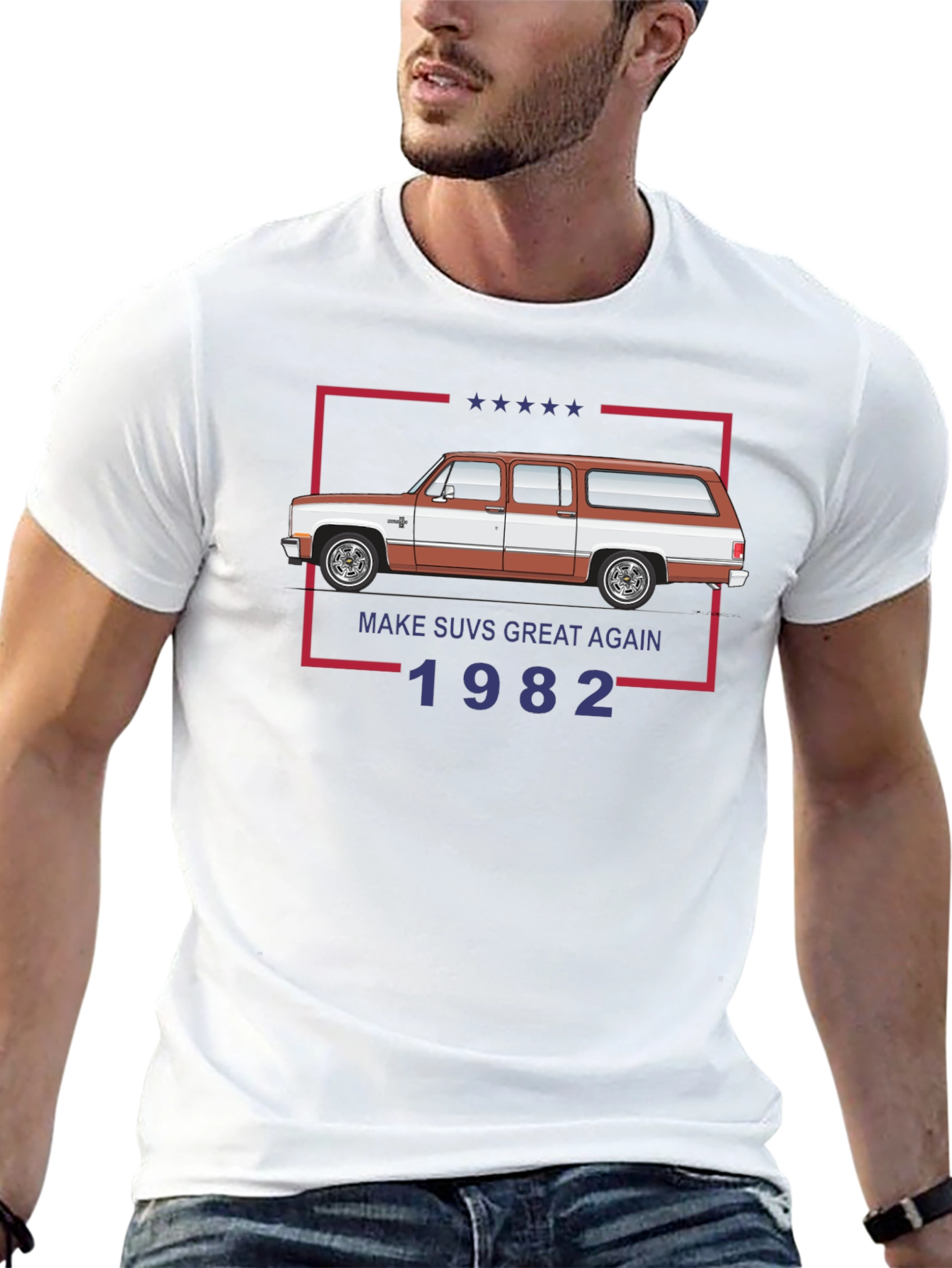 Make SUVs Great Again 1982 T-Shirt